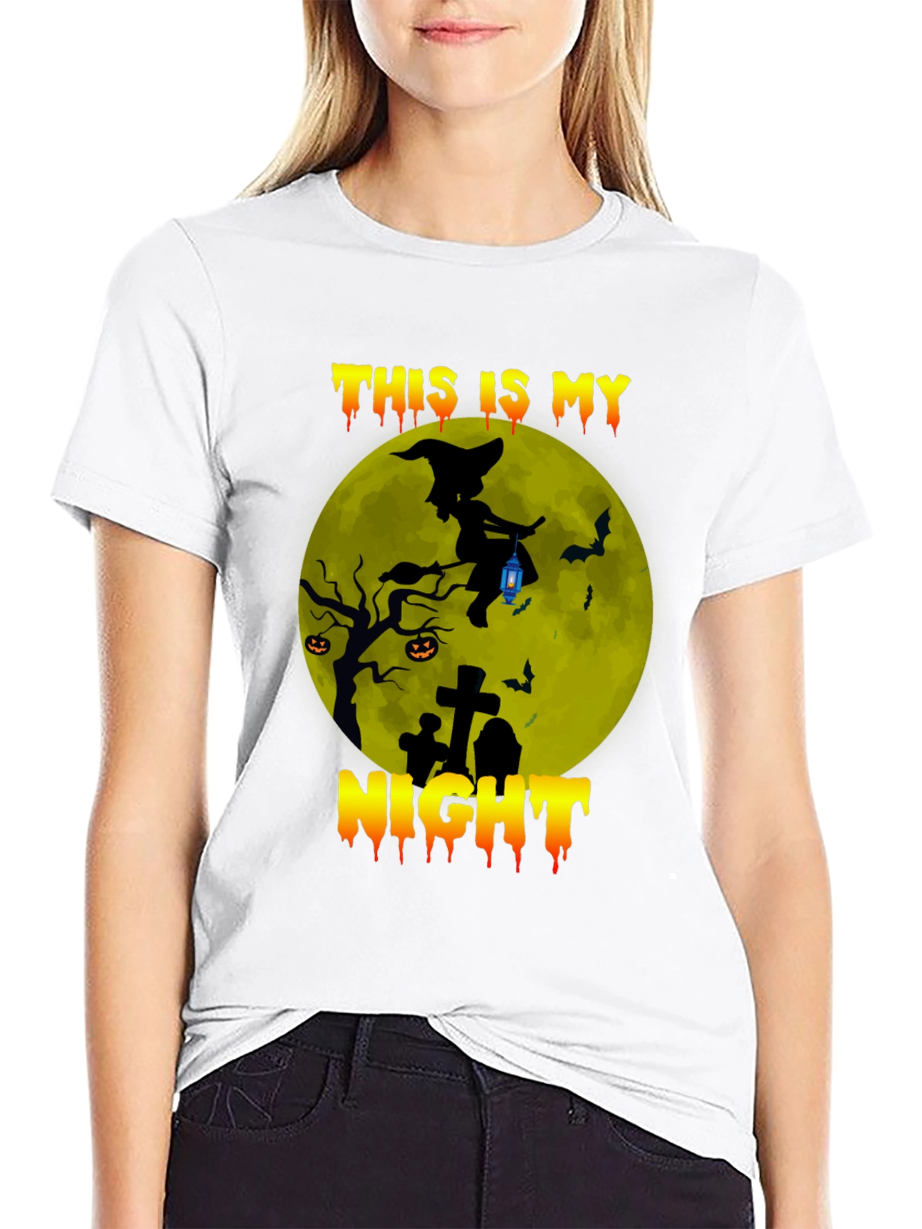 Halloween Witch Night T-Shirt