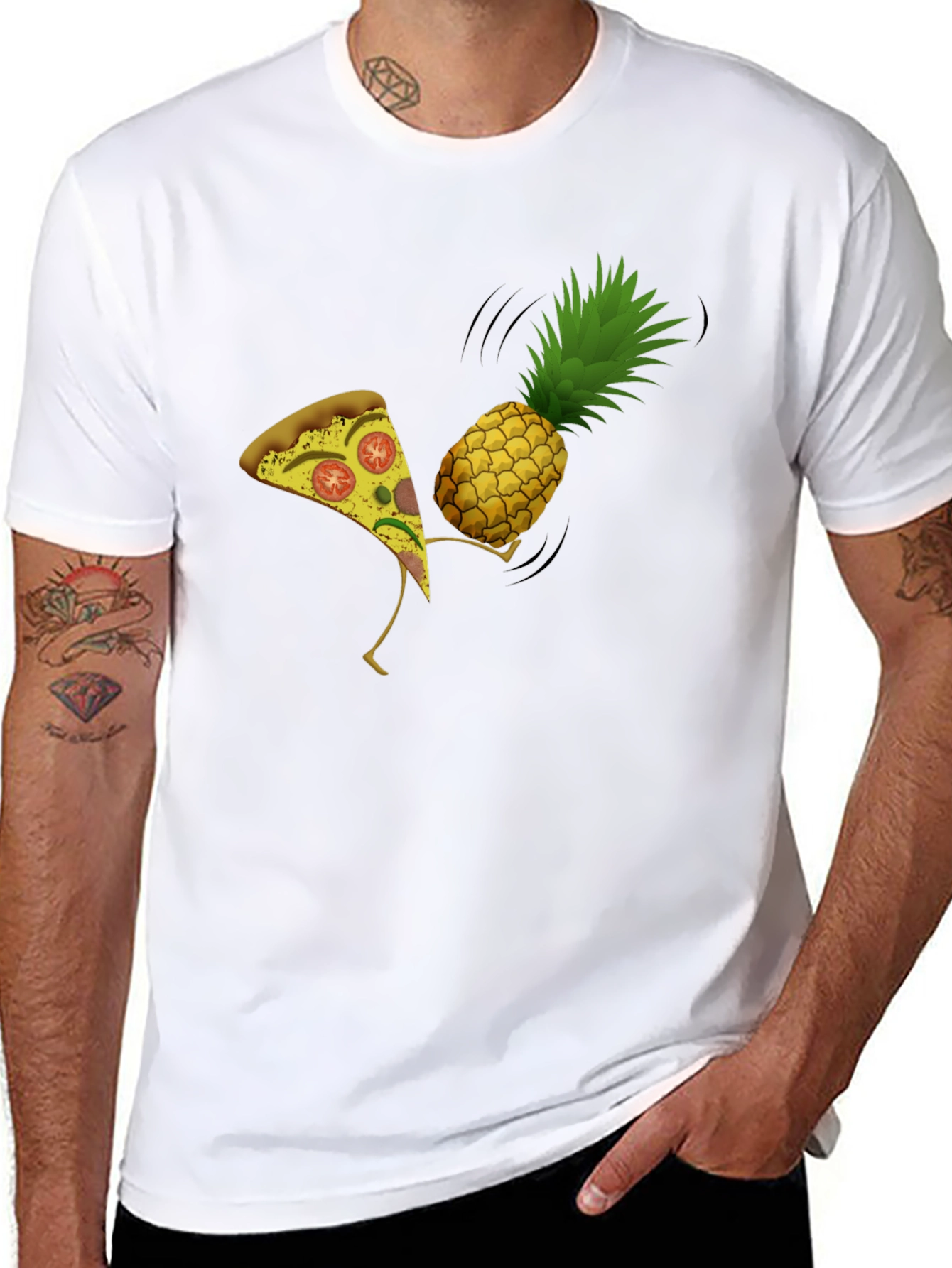 Pineapple Pizza Funny T-Shirt