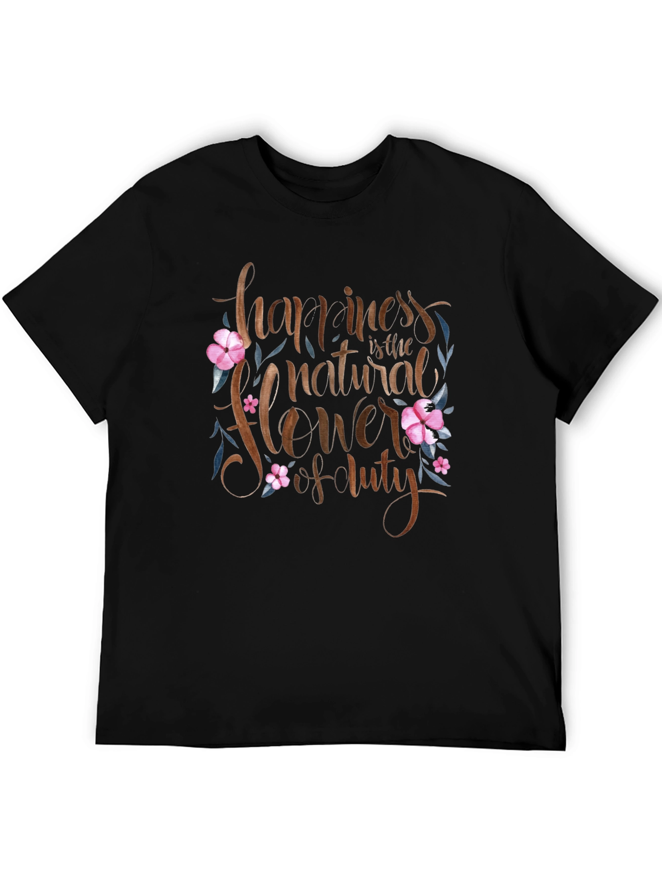 Happiness Flower Duty Graphic Tee