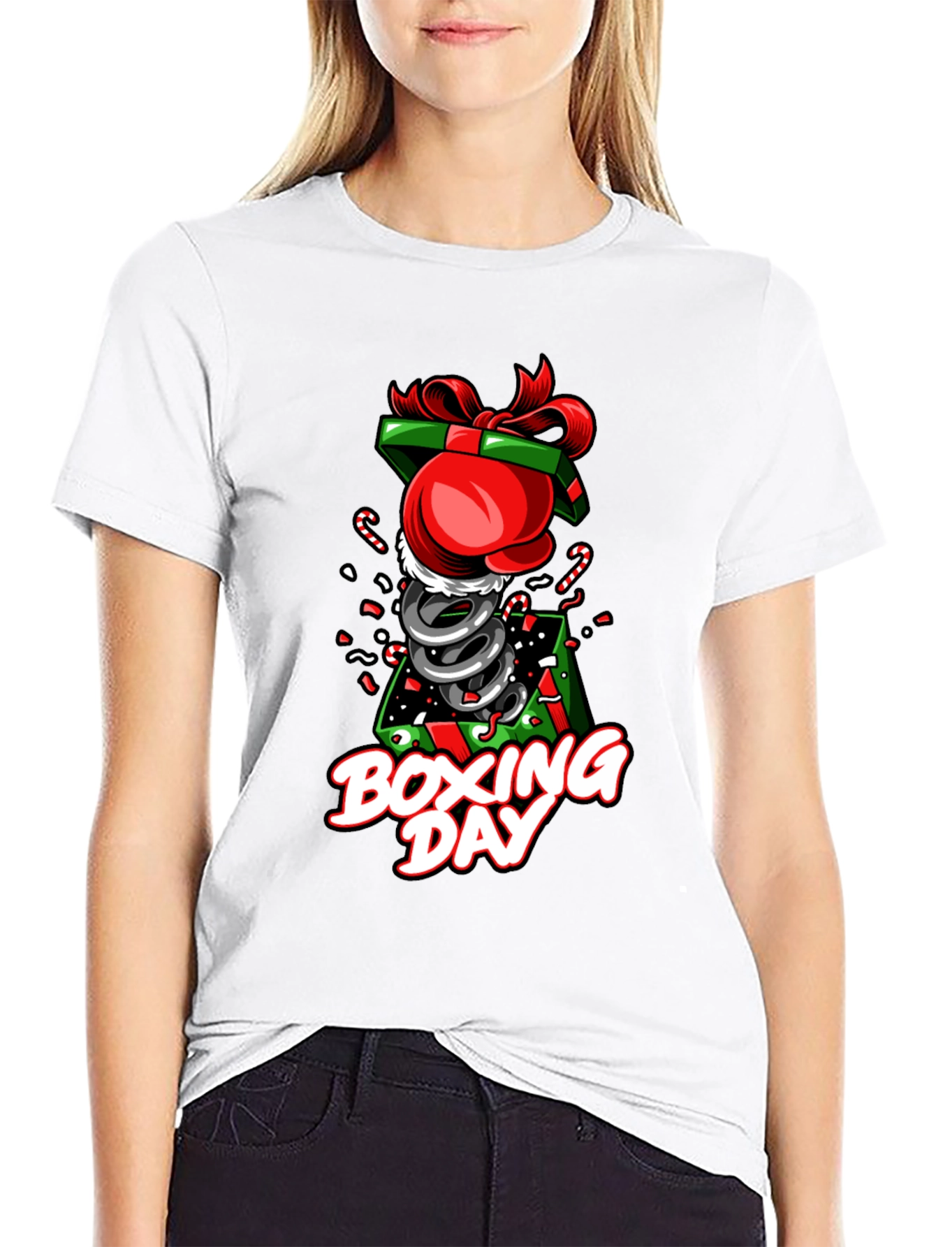 Boxing Day T-Shirt - Novelty Punching Glove Gift