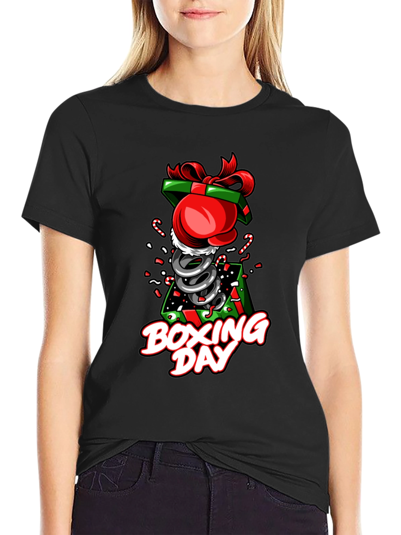 Boxing Day T-Shirt - Novelty Punching Glove Gift