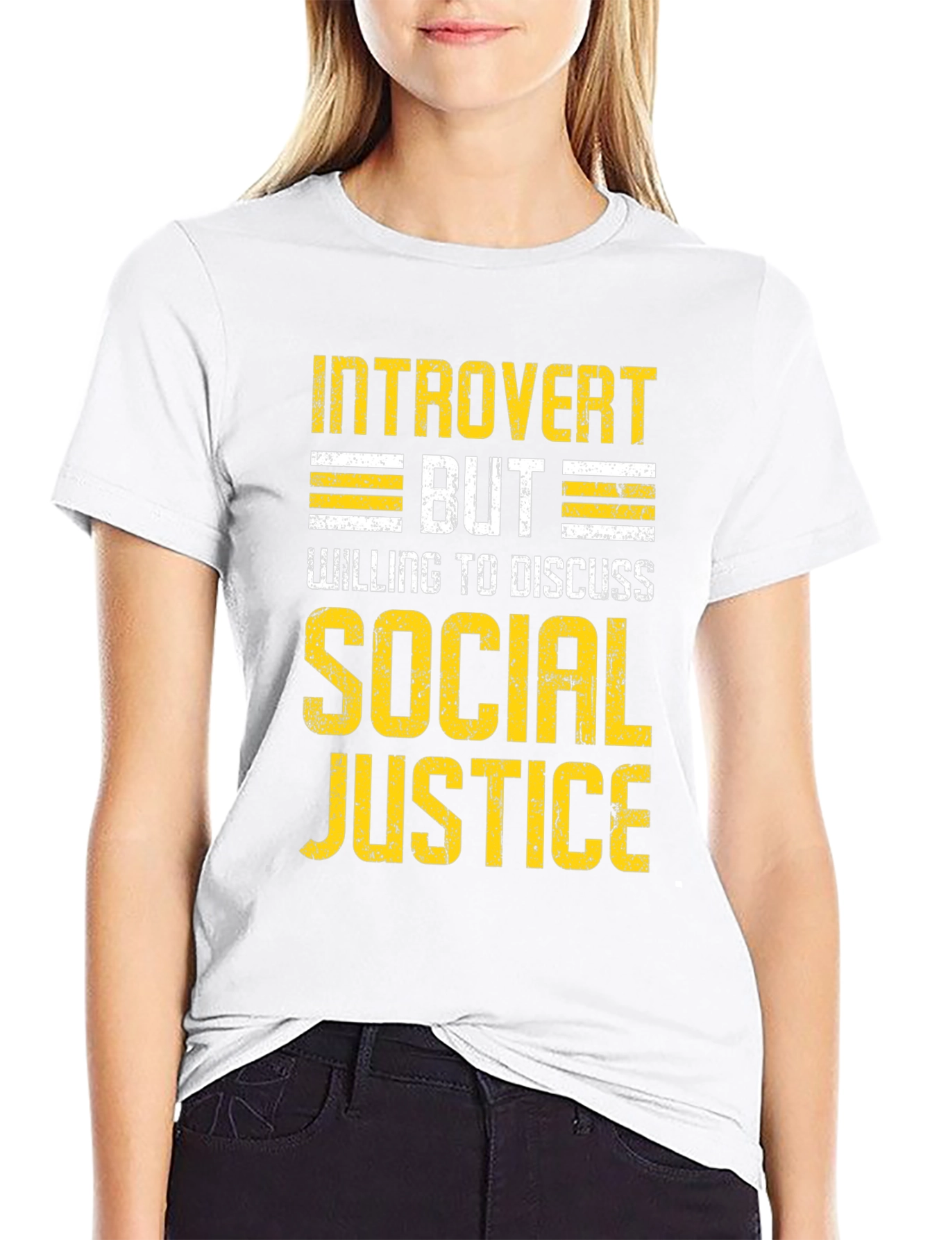 Introvert Social Justice T-Shirt