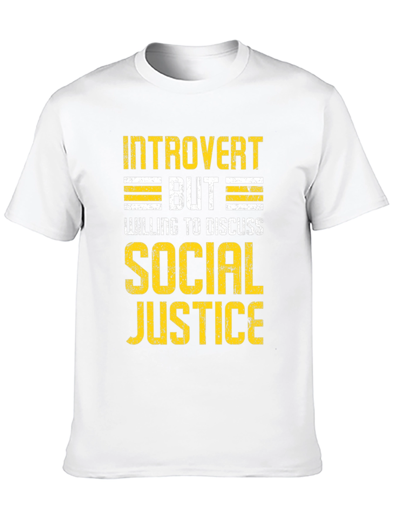 Introvert Social Justice T-Shirt