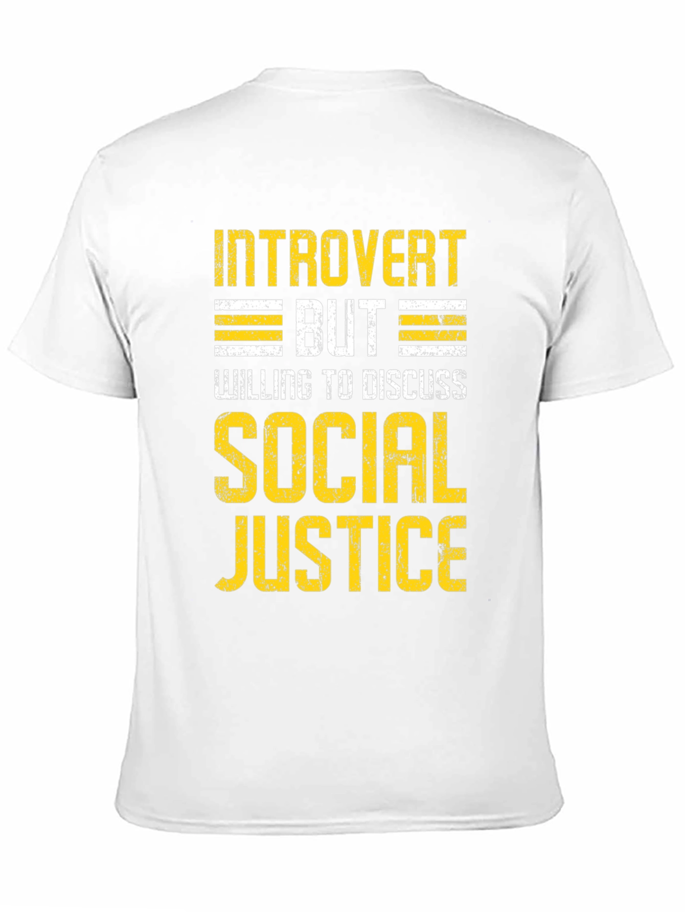 Introvert Social Justice T-Shirt