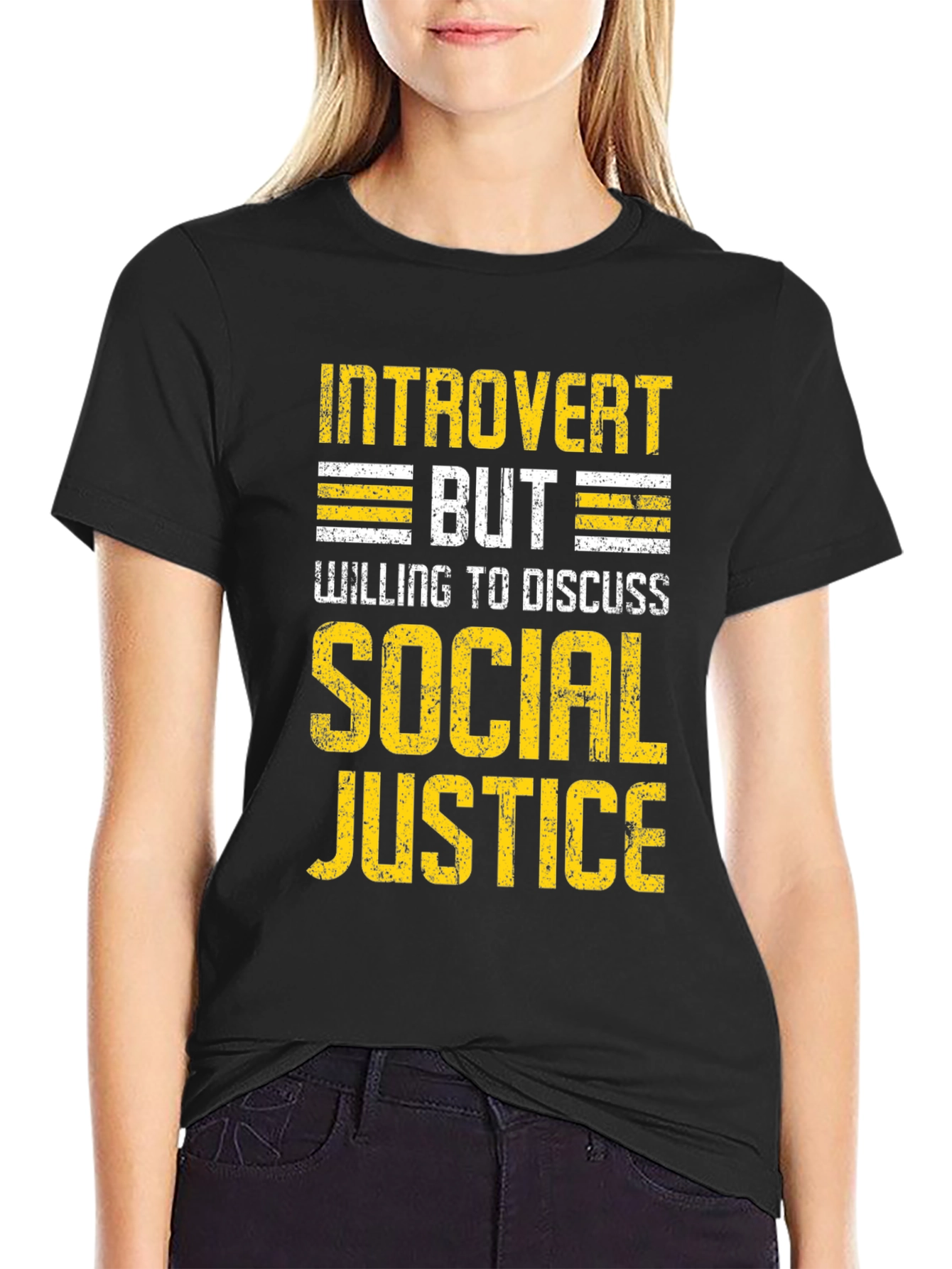 Introvert Social Justice T-Shirt