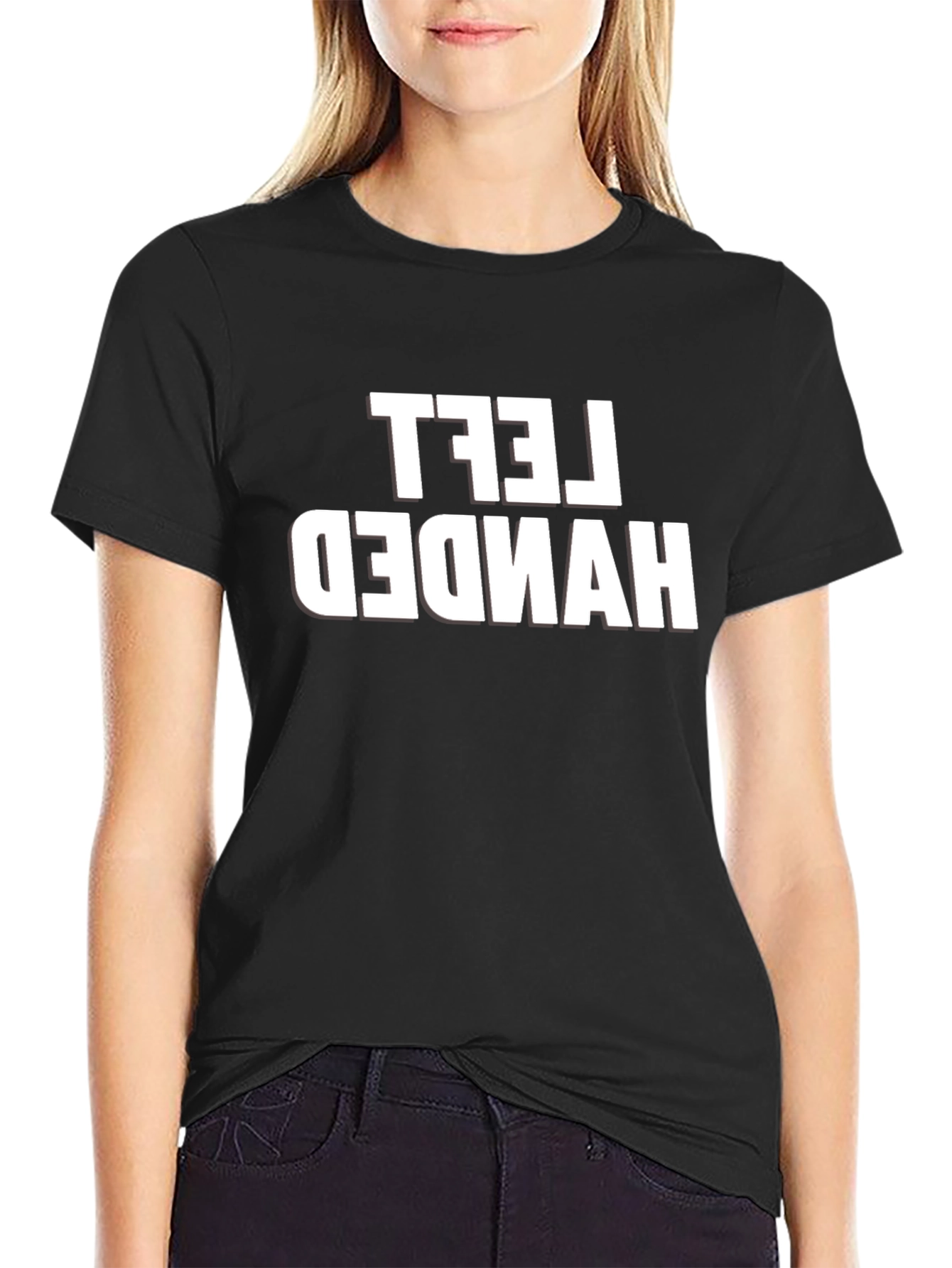 Left Handed Funny Graphic Tee