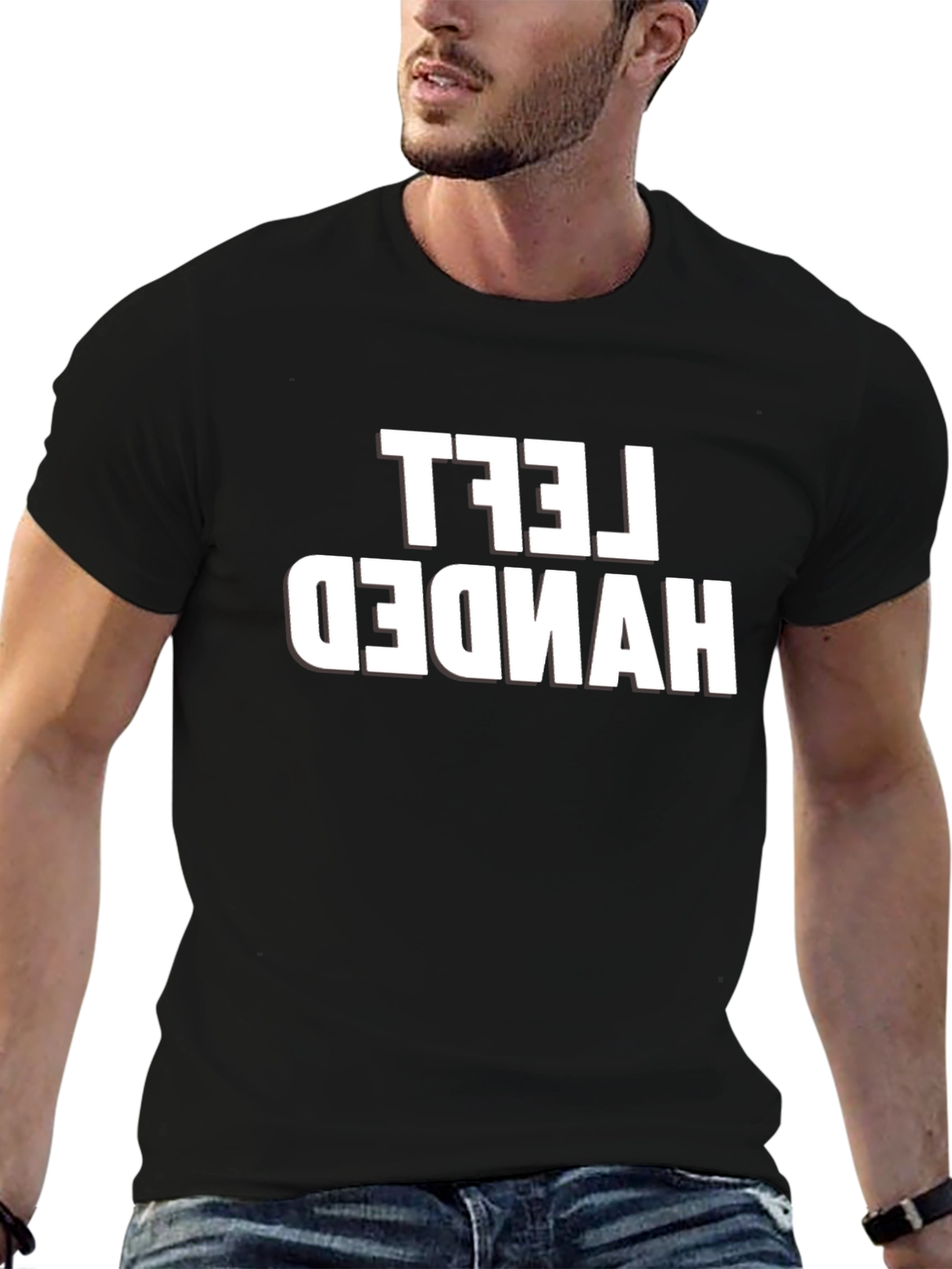 Left Handed Funny Graphic Tee