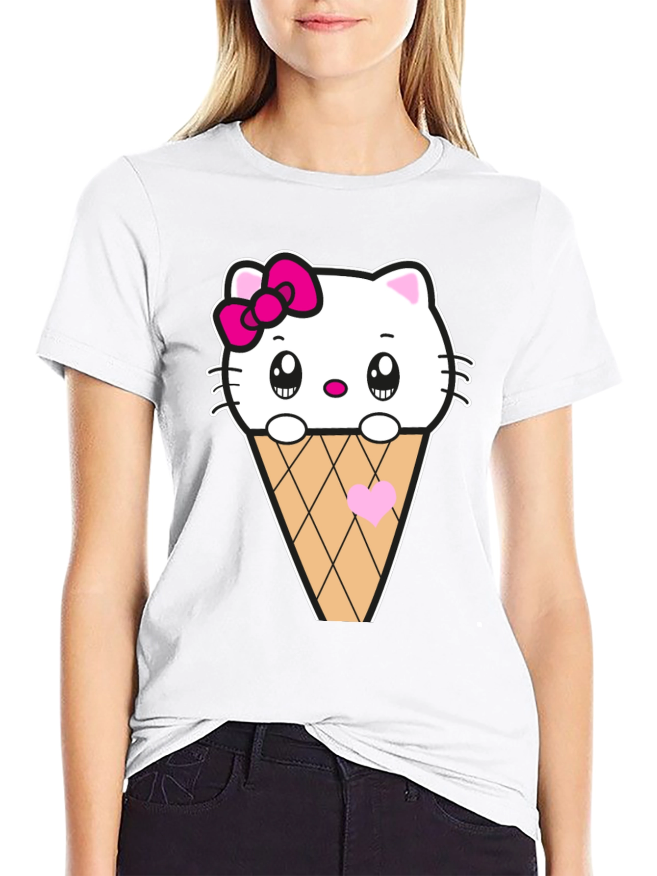 Hello Kitty Ice Cream Graphic Tee