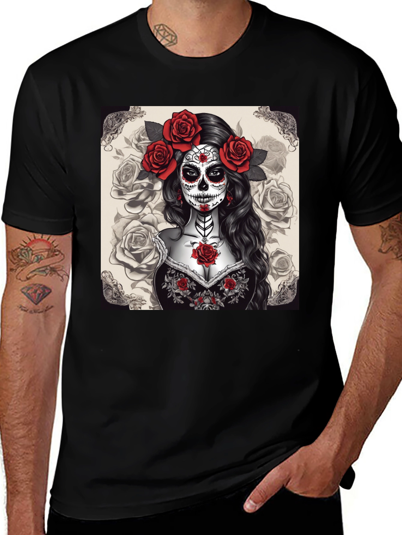 Day of the Dead Black T-Shirt