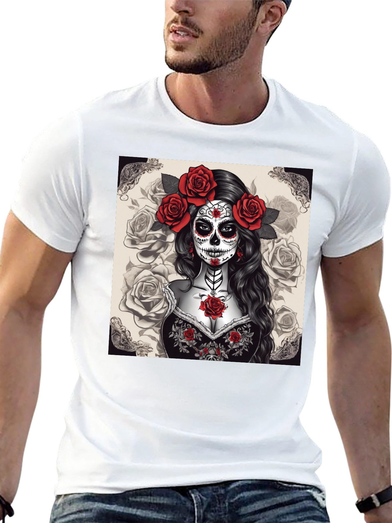 Day of the Dead Black T-Shirt
