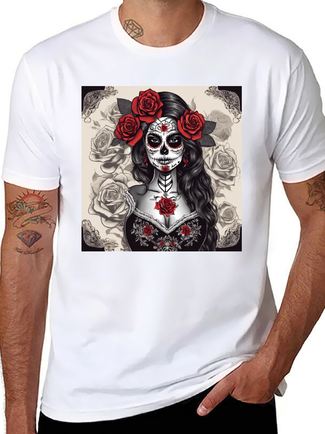 Day of the Dead Black T-Shirt