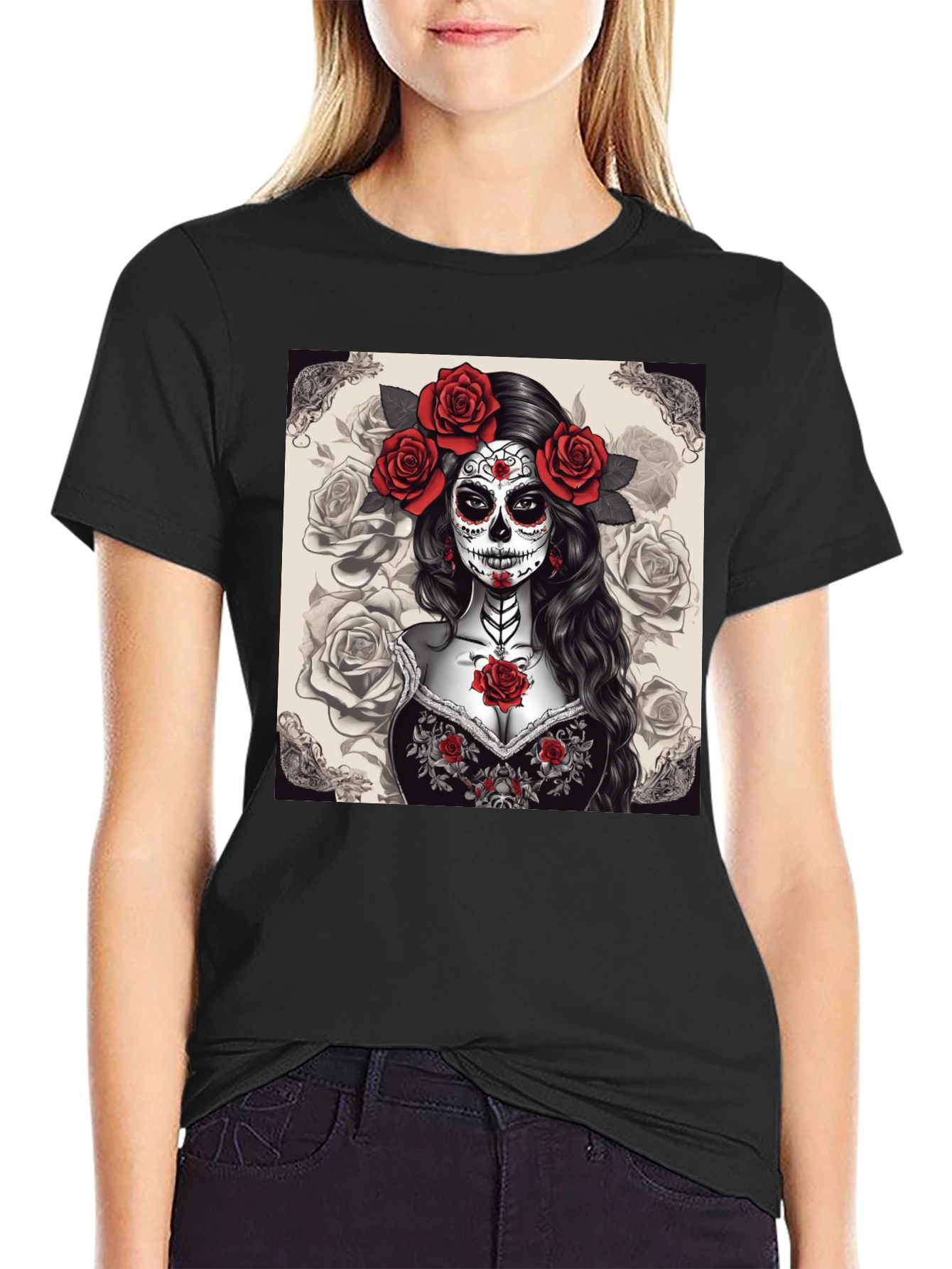 Day of the Dead Black T-Shirt