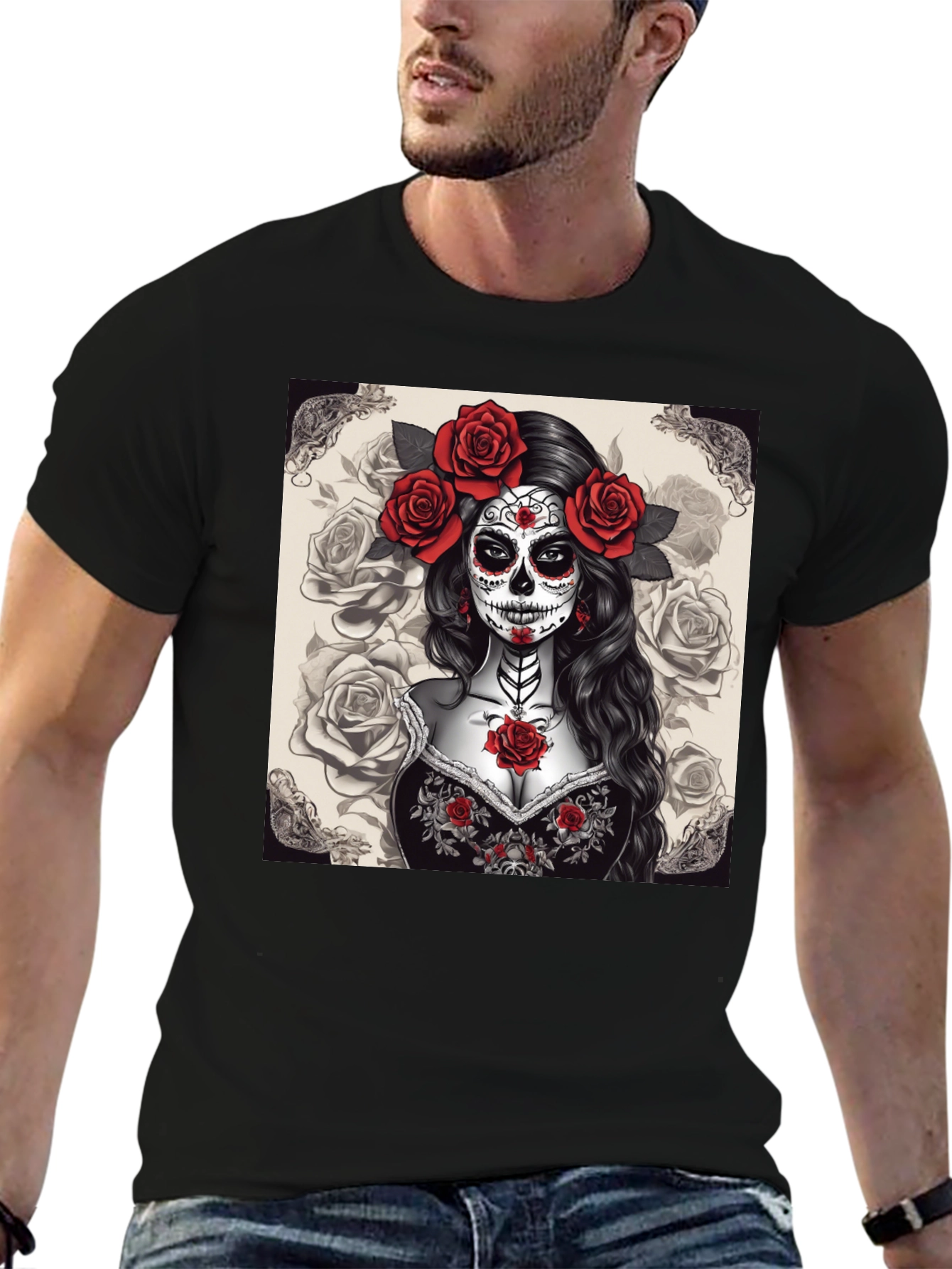 Day of the Dead Black T-Shirt