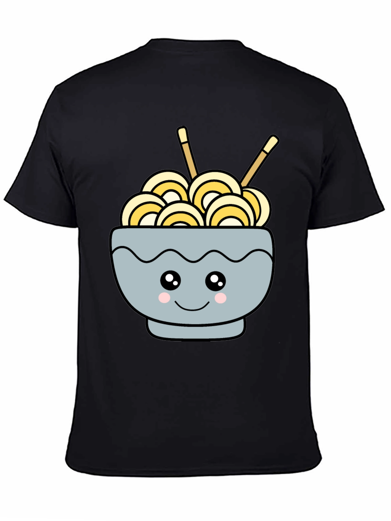 Cute Kawaii Ramen Bowl T-Shirt