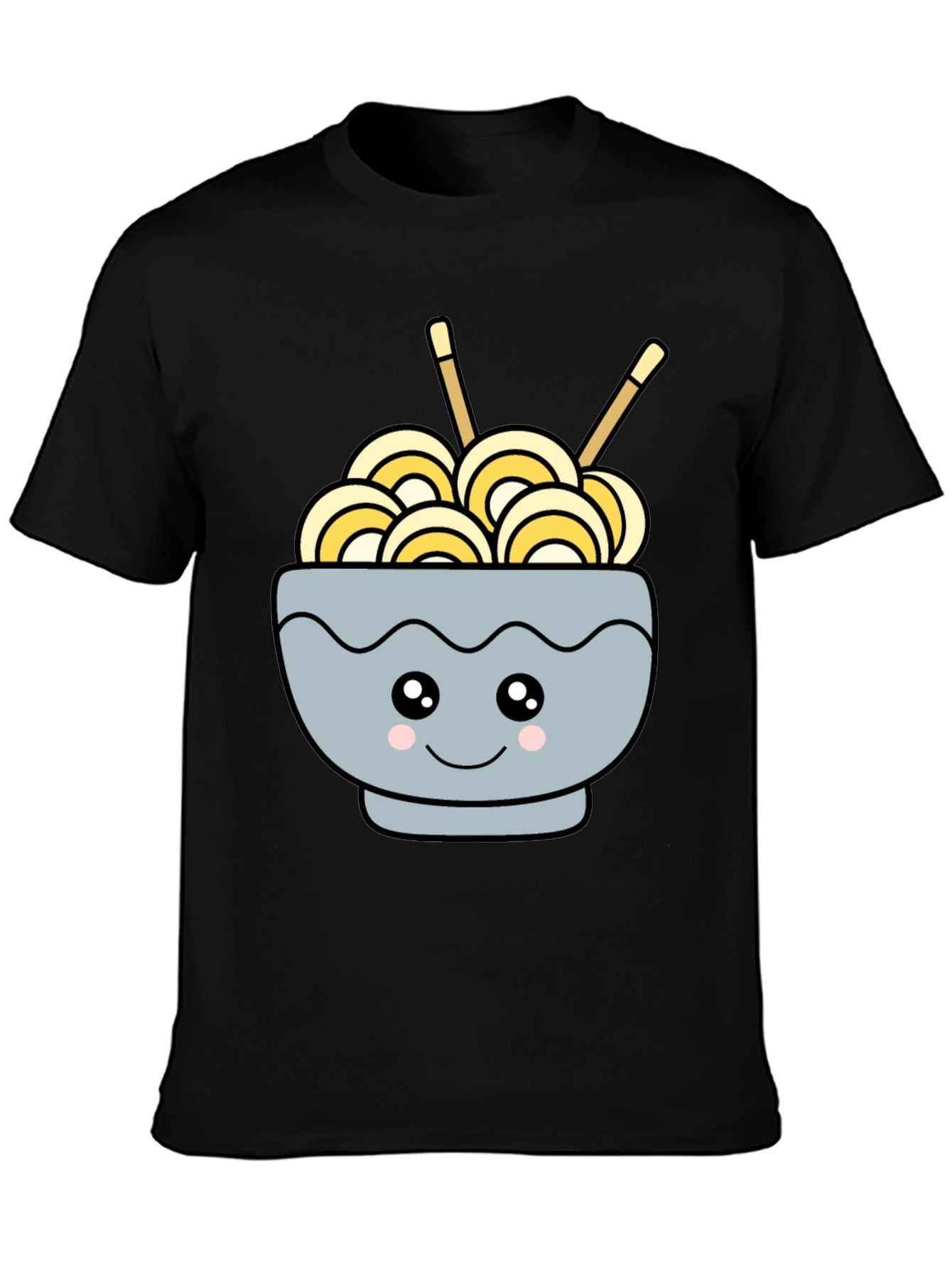 Cute Kawaii Ramen Bowl T-Shirt