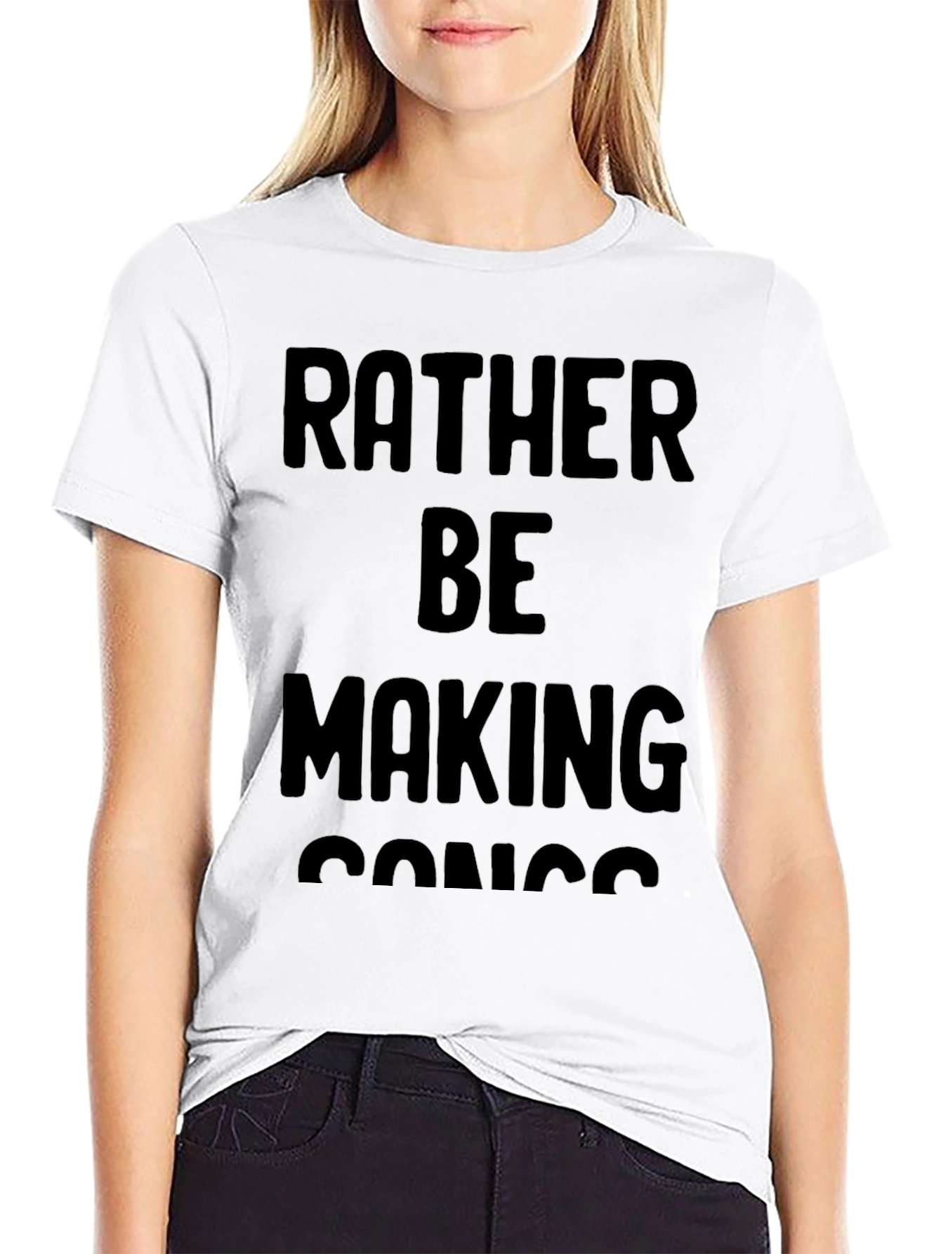 Rather Be Making Songs Graphic T-Shirt