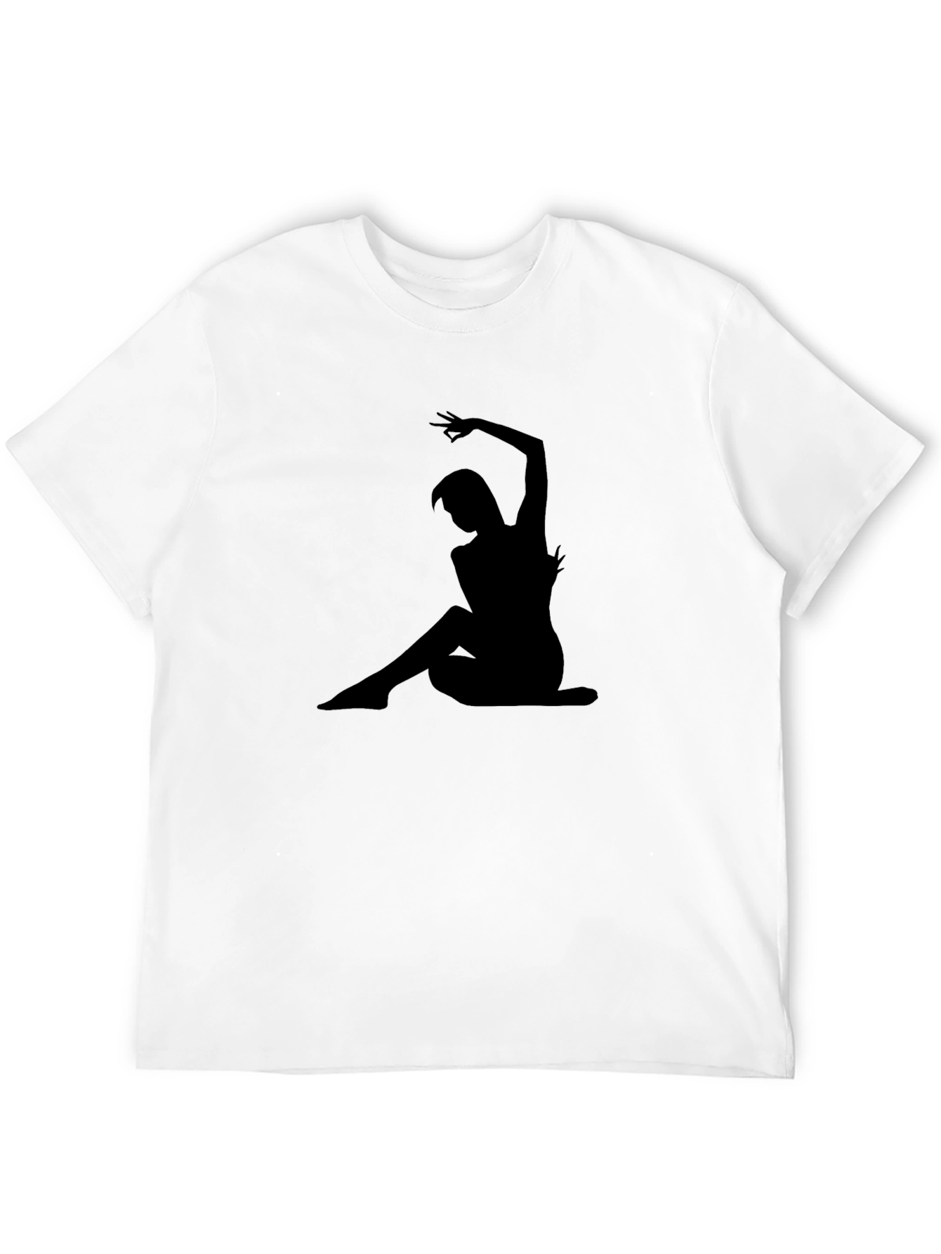 Silhouette Dancer Black Graphic Tee
