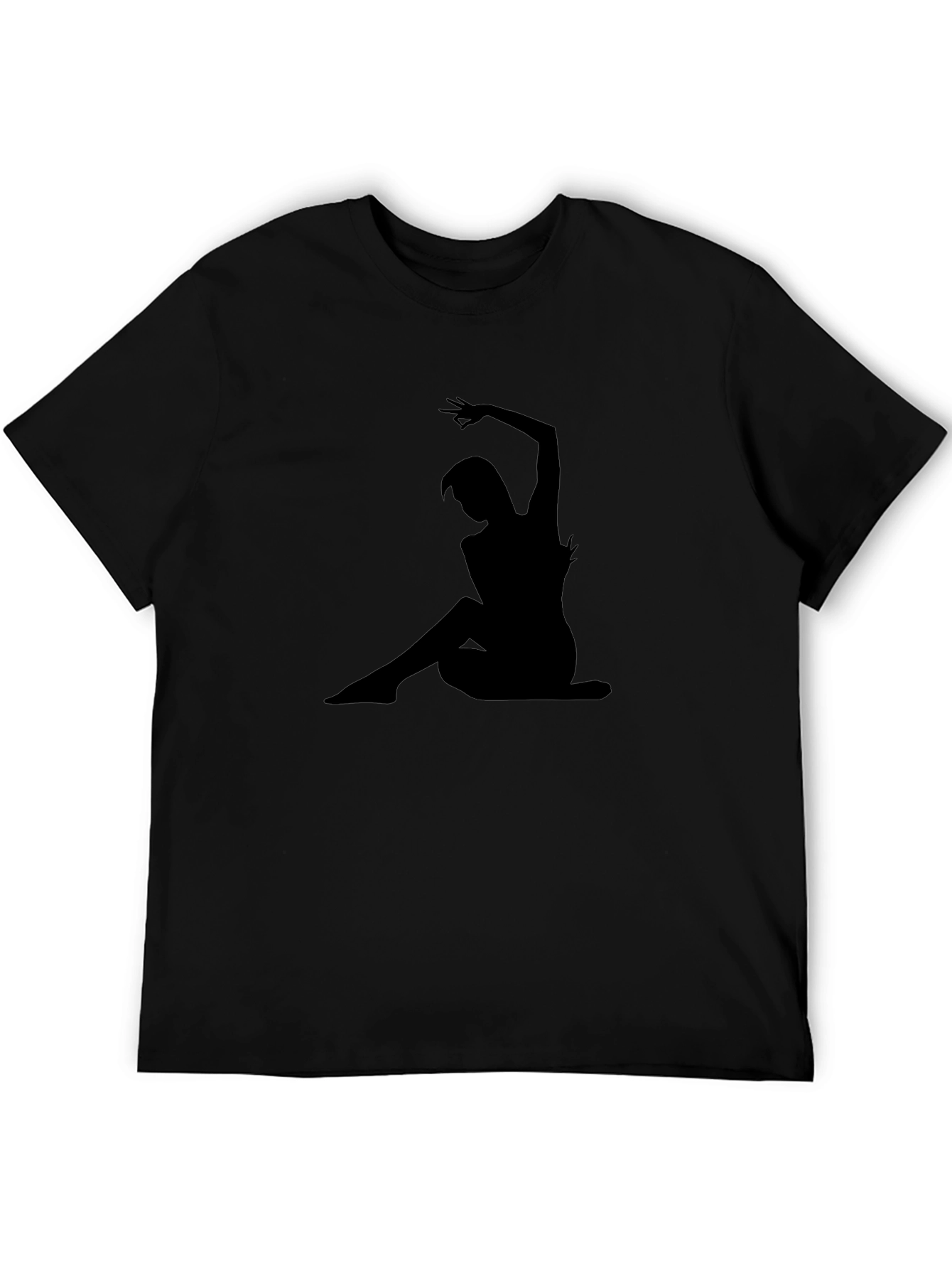 Silhouette Dancer Black Graphic Tee