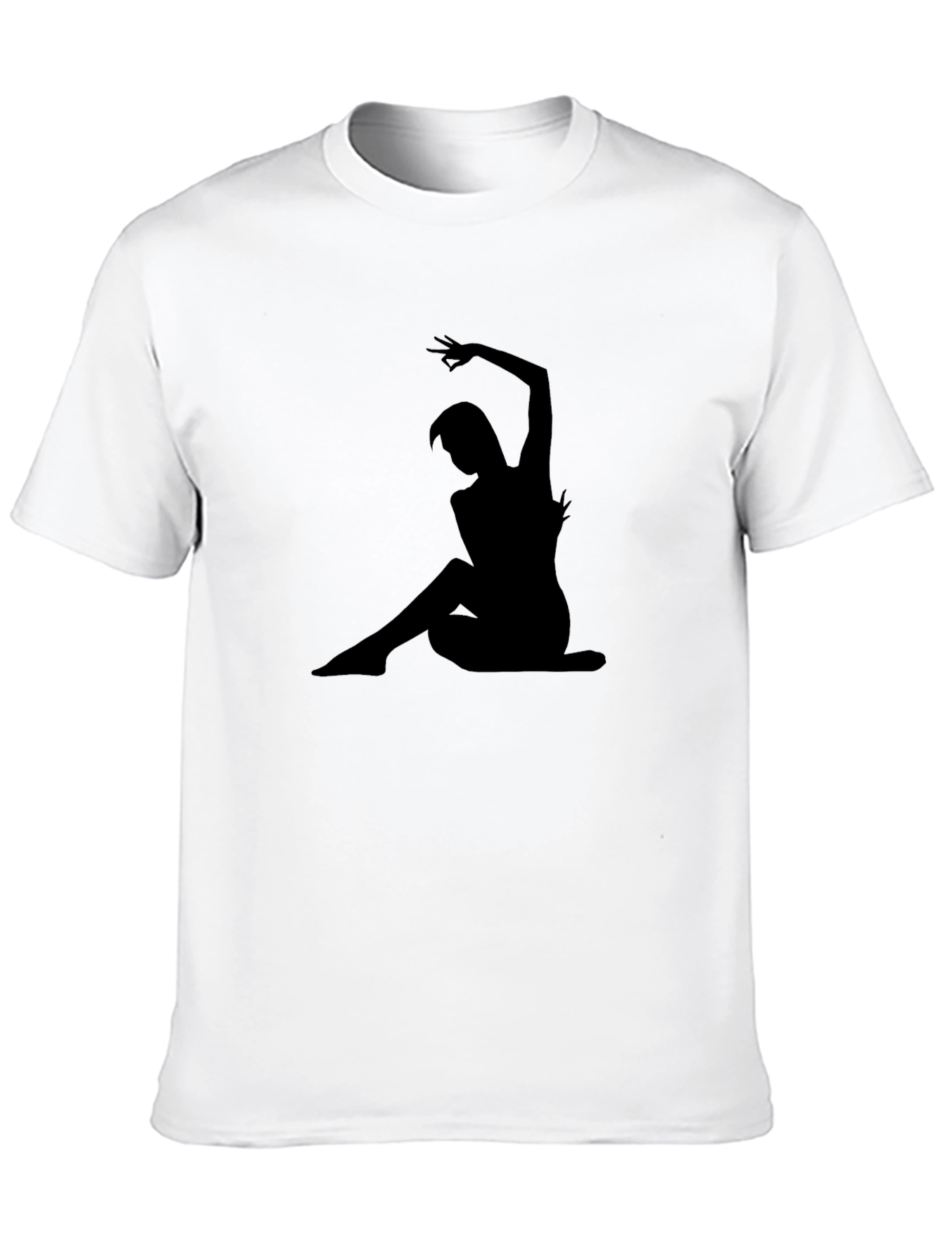 Silhouette Dancer Black Graphic Tee