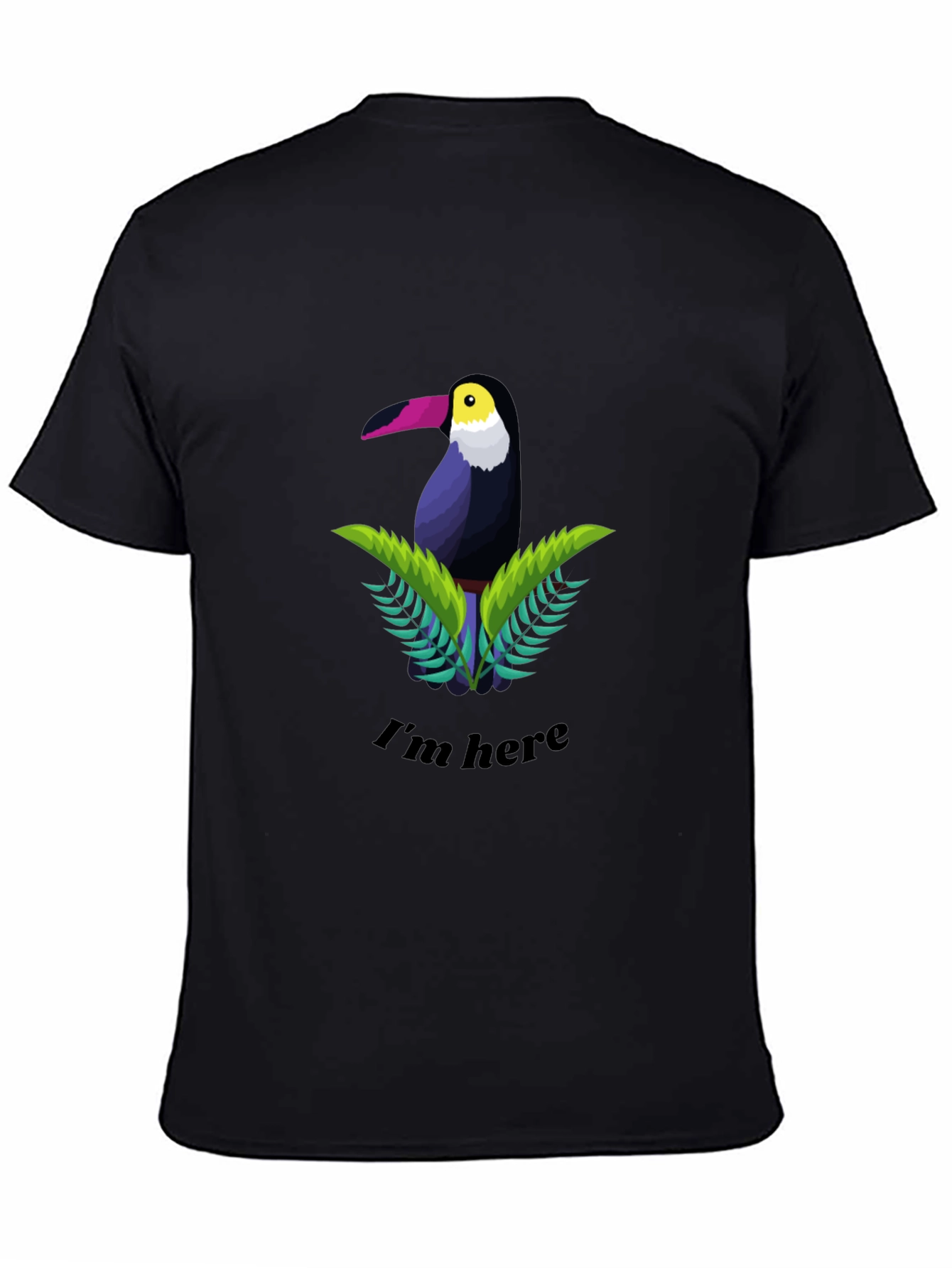 Tropical Toucan Graphic Tee - Im Here Design