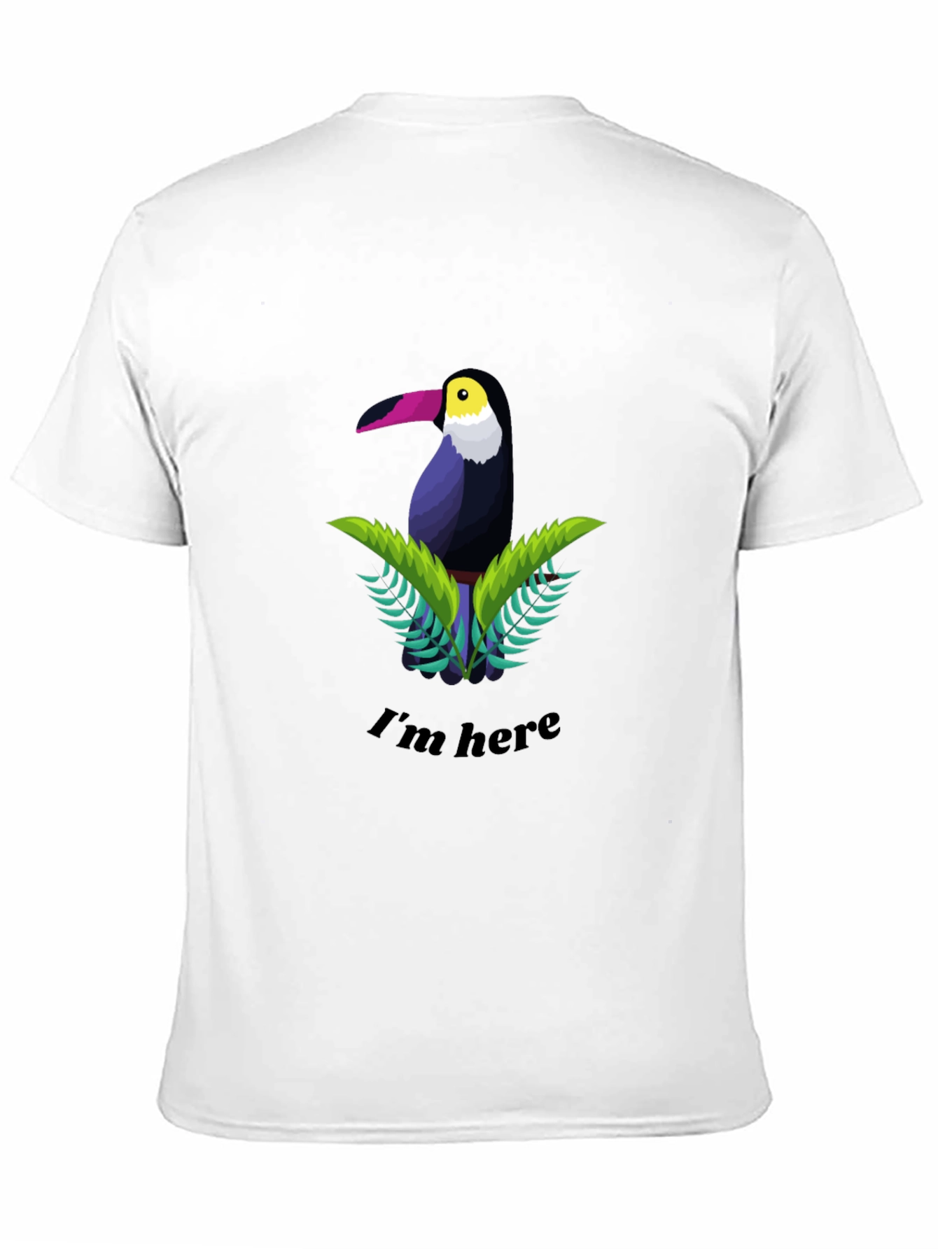 Tropical Toucan Graphic Tee - Im Here Design