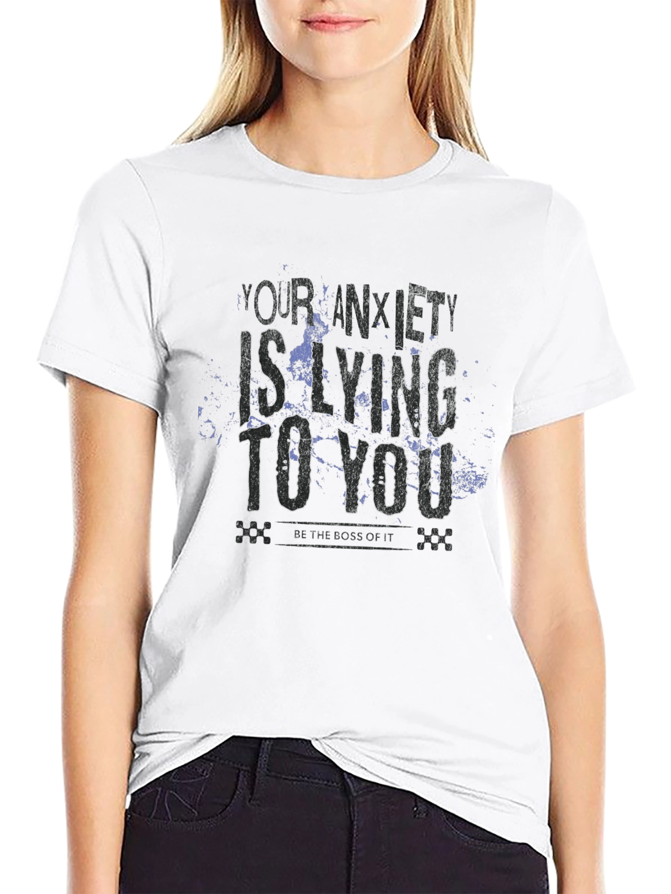 Anxiety T-Shirt: Your Anxiety Is Lying To You