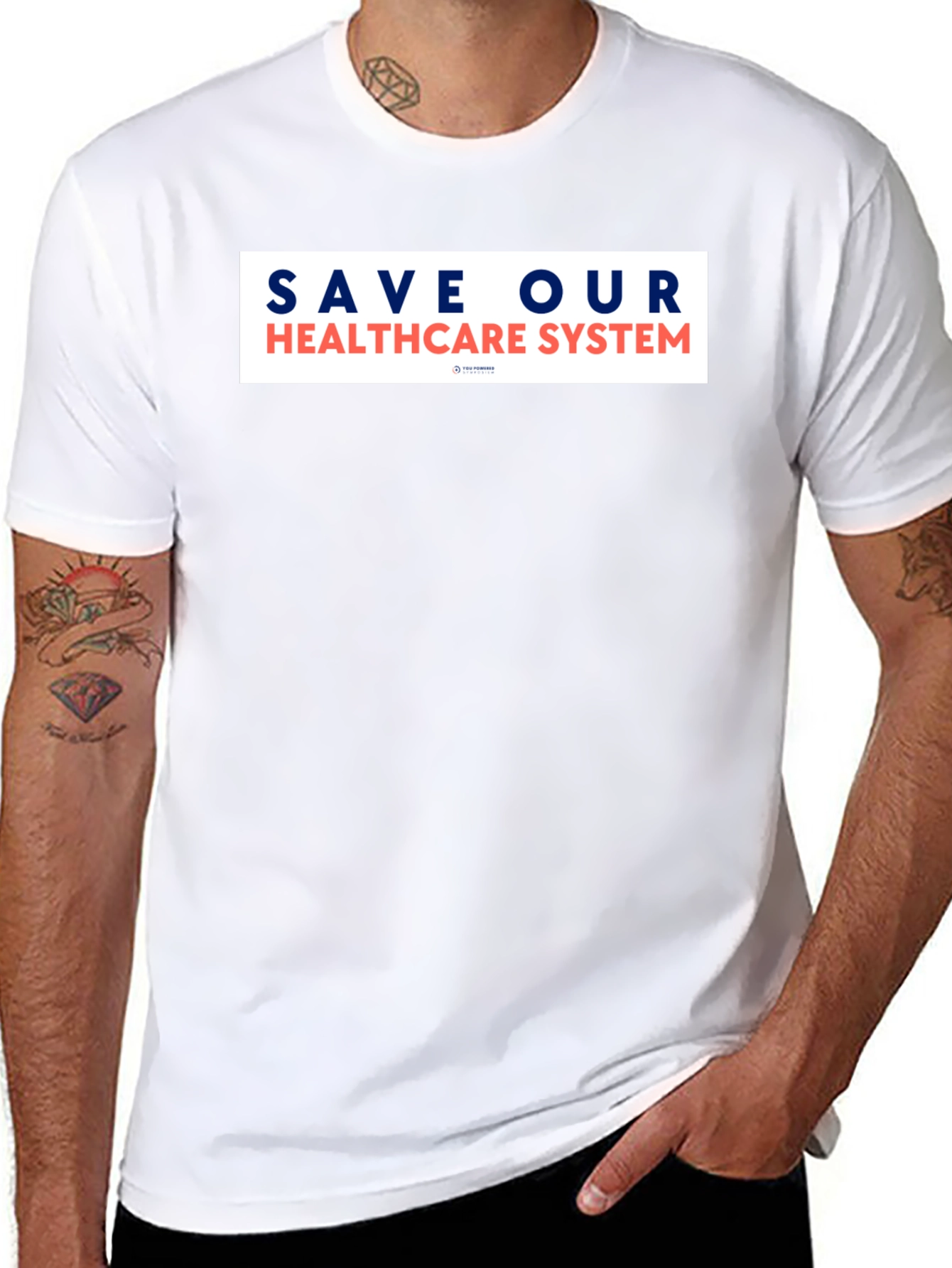 Save Our Healthcare System Graphic T-Shirt