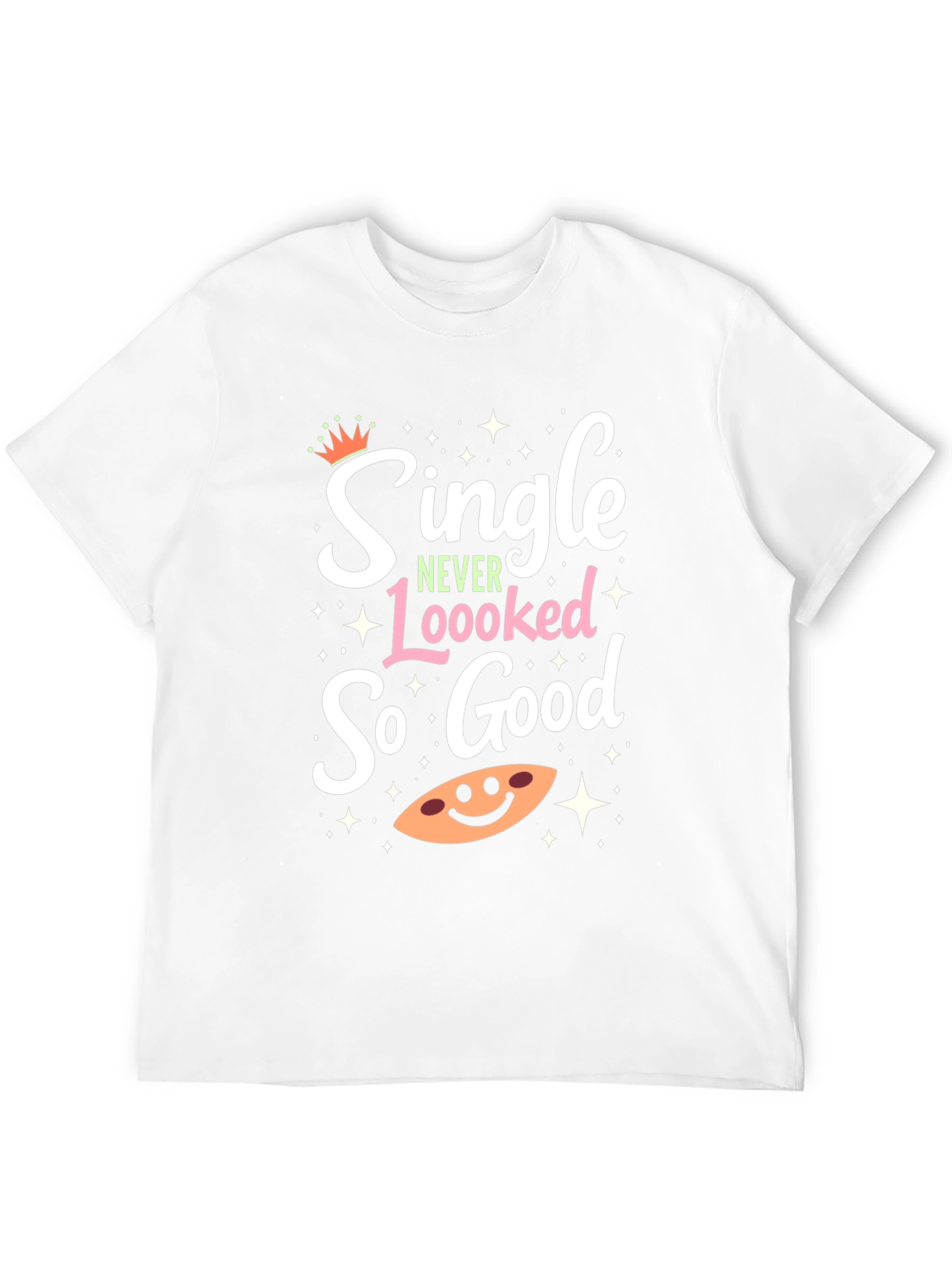 Single Never Looked So Good Graphic Tee - Black