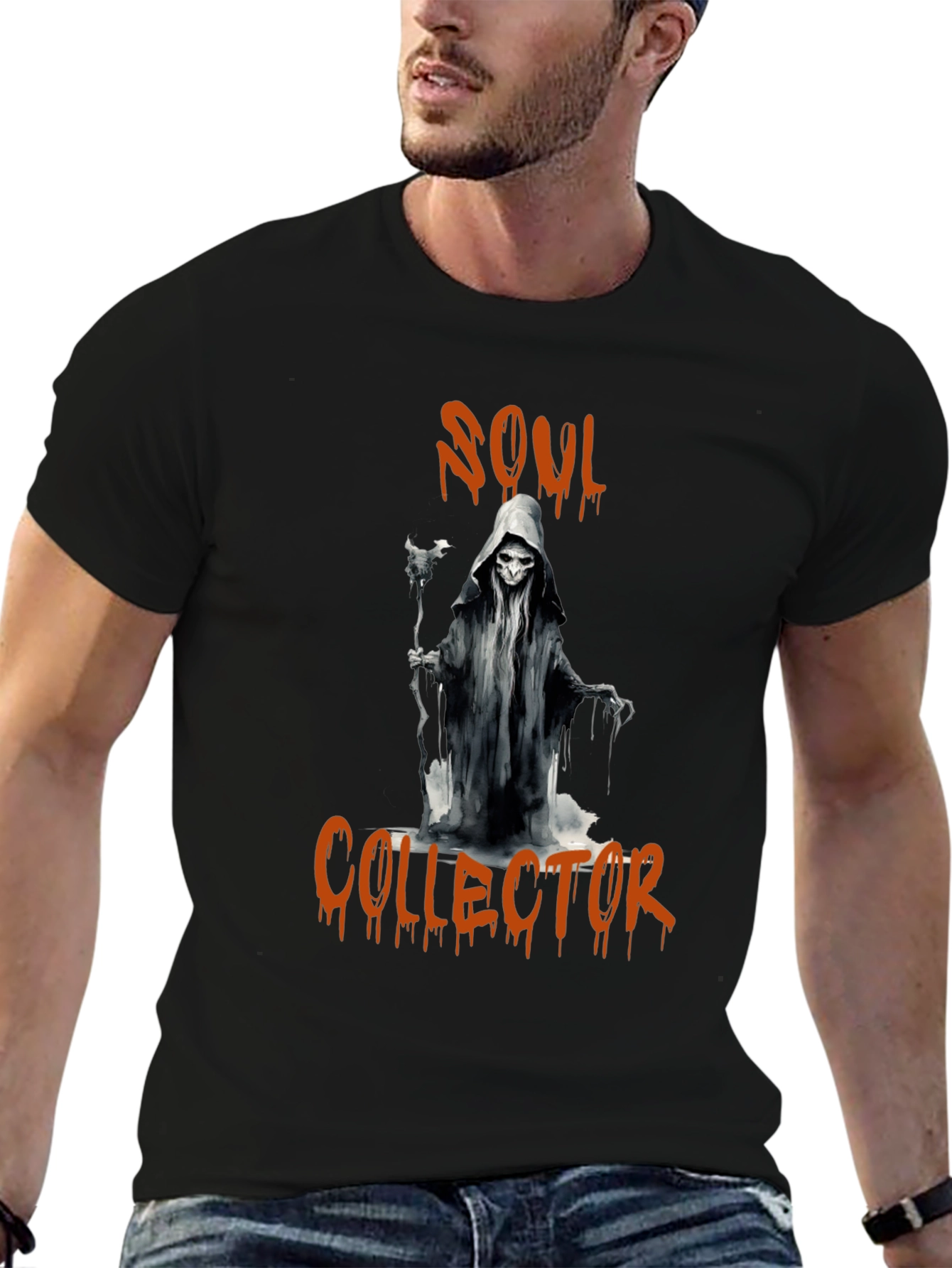 Soul Collector Graphic Tee - Reaper Design
