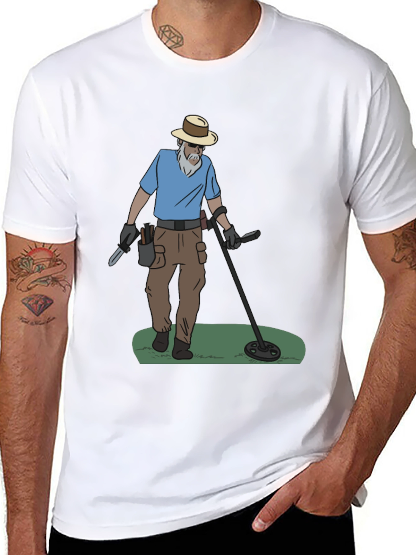 Metal Detector Tee - Treasure Hunting T-Shirt
