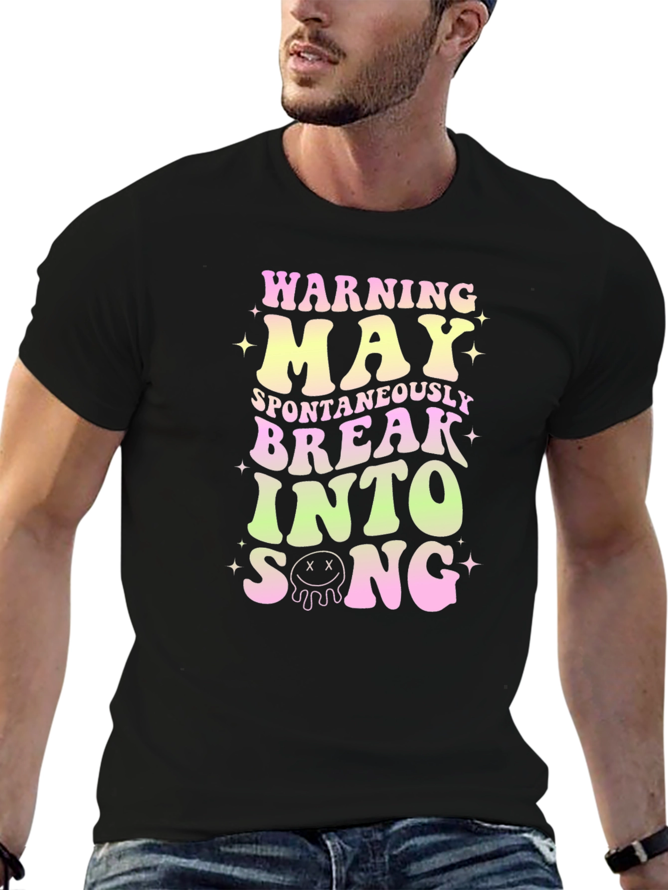 Warning May Spontaneously Break Into Song T-Shirt