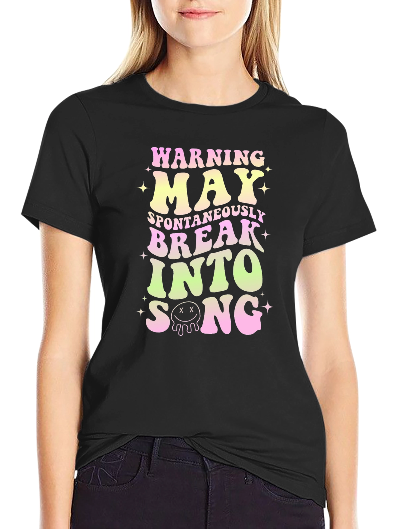 Warning May Spontaneously Break Into Song T-Shirt