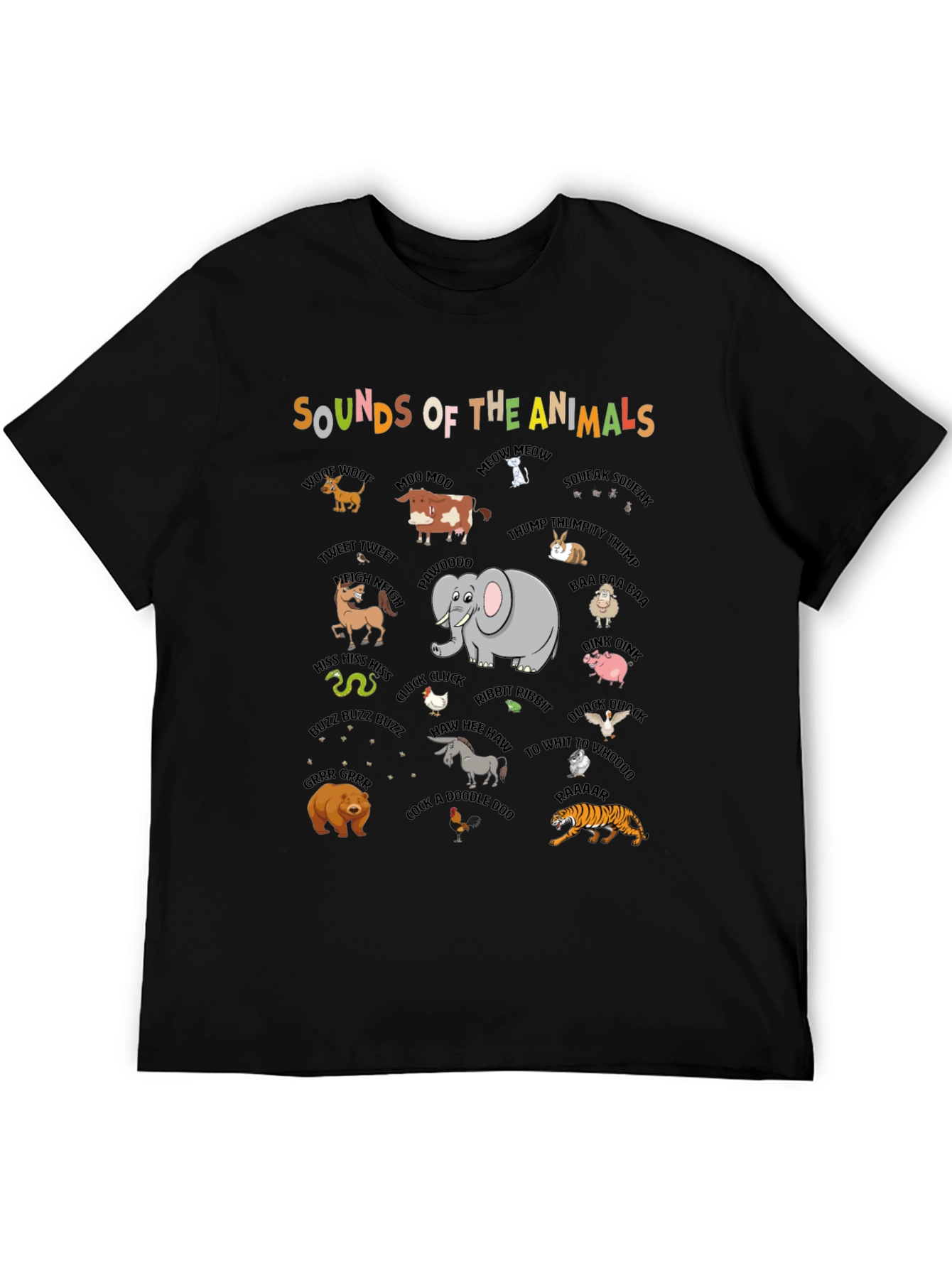 Sounds of the Animals Graphic T-Shirt