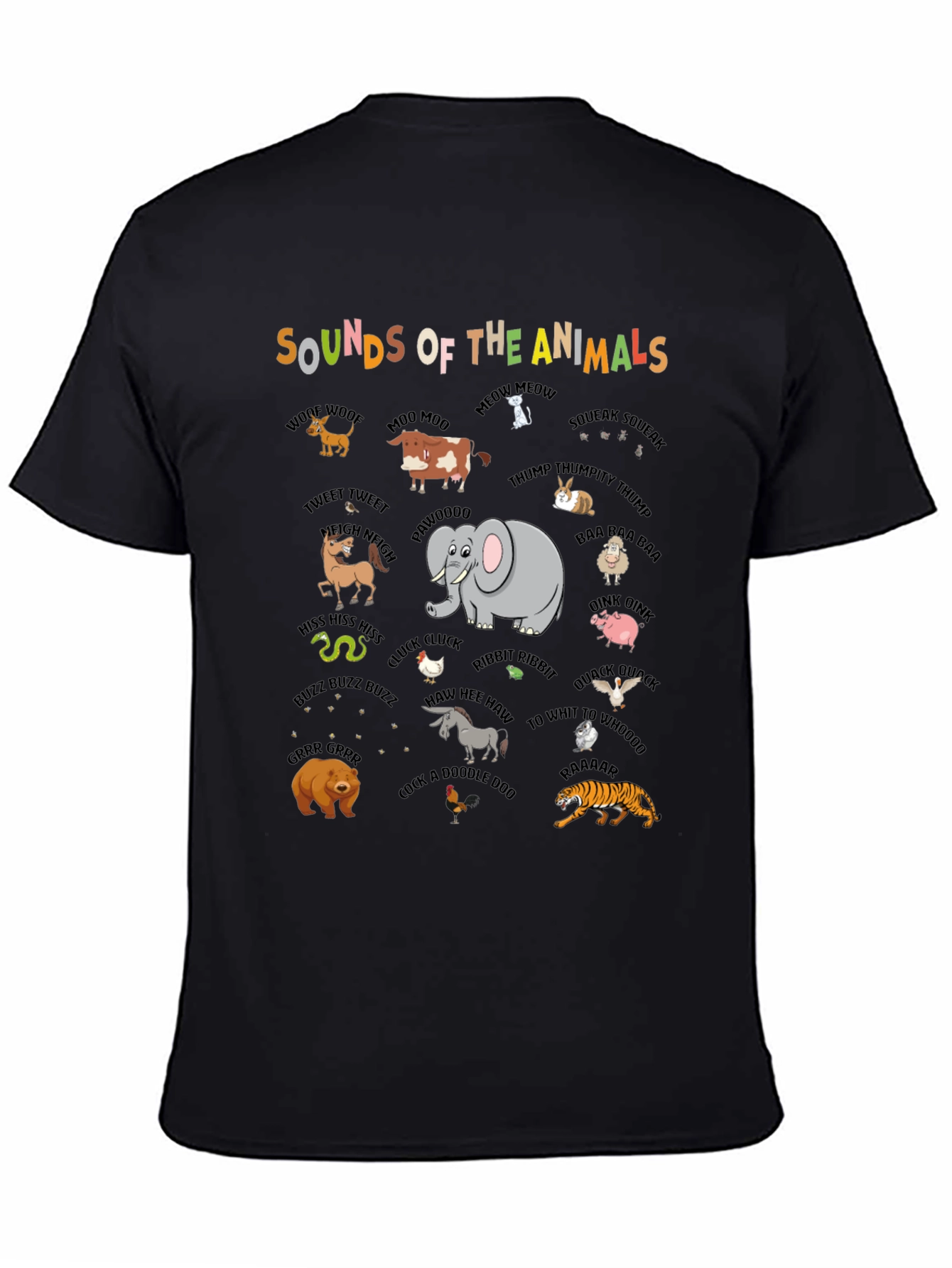 Sounds of the Animals Graphic T-Shirt