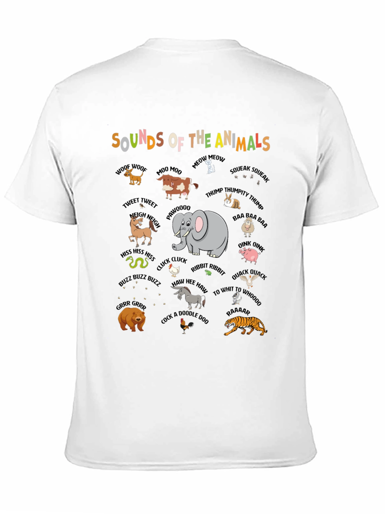 Sounds of the Animals Graphic T-Shirt