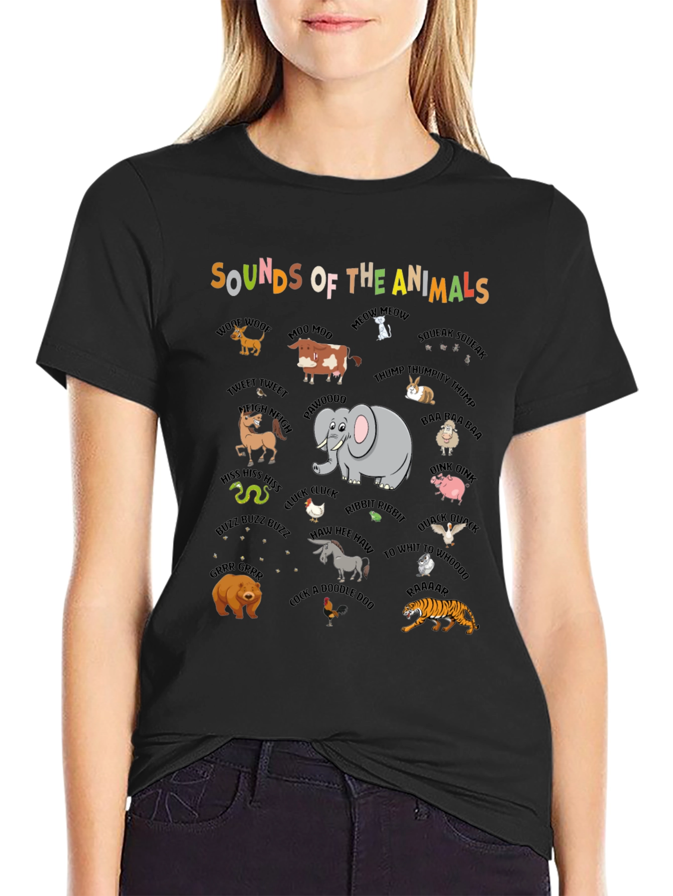 Sounds of the Animals Graphic T-Shirt