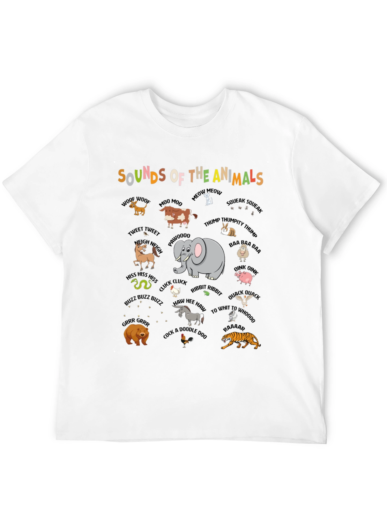 Sounds of the Animals Graphic T-Shirt