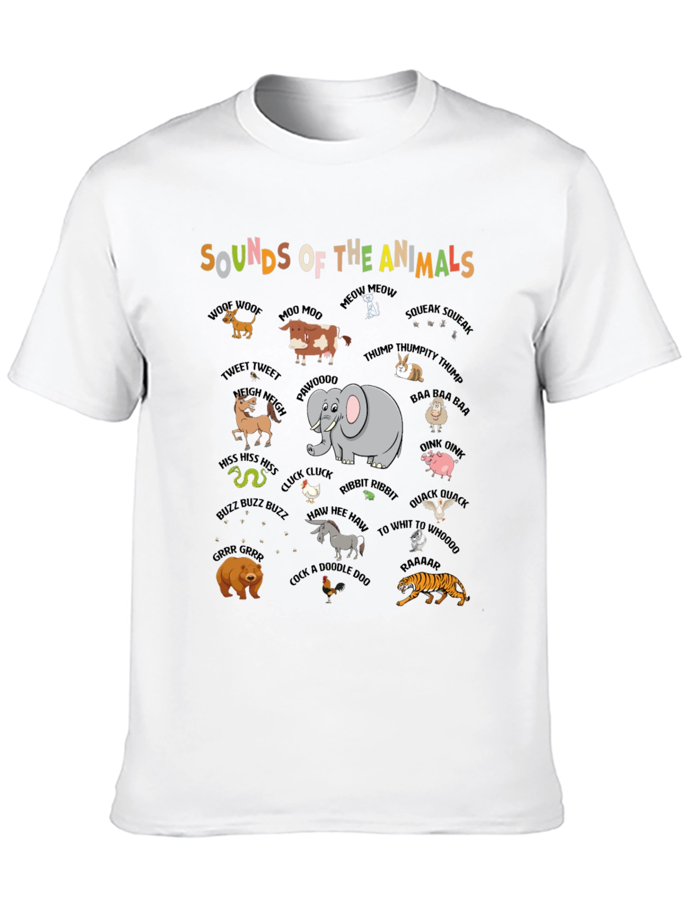Sounds of the Animals Graphic T-Shirt