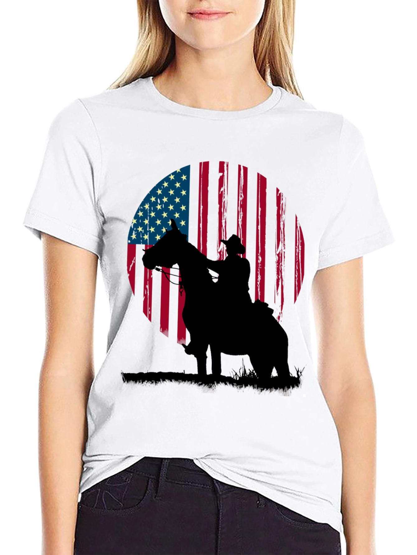 American Cowboy Graphic T-Shirt
