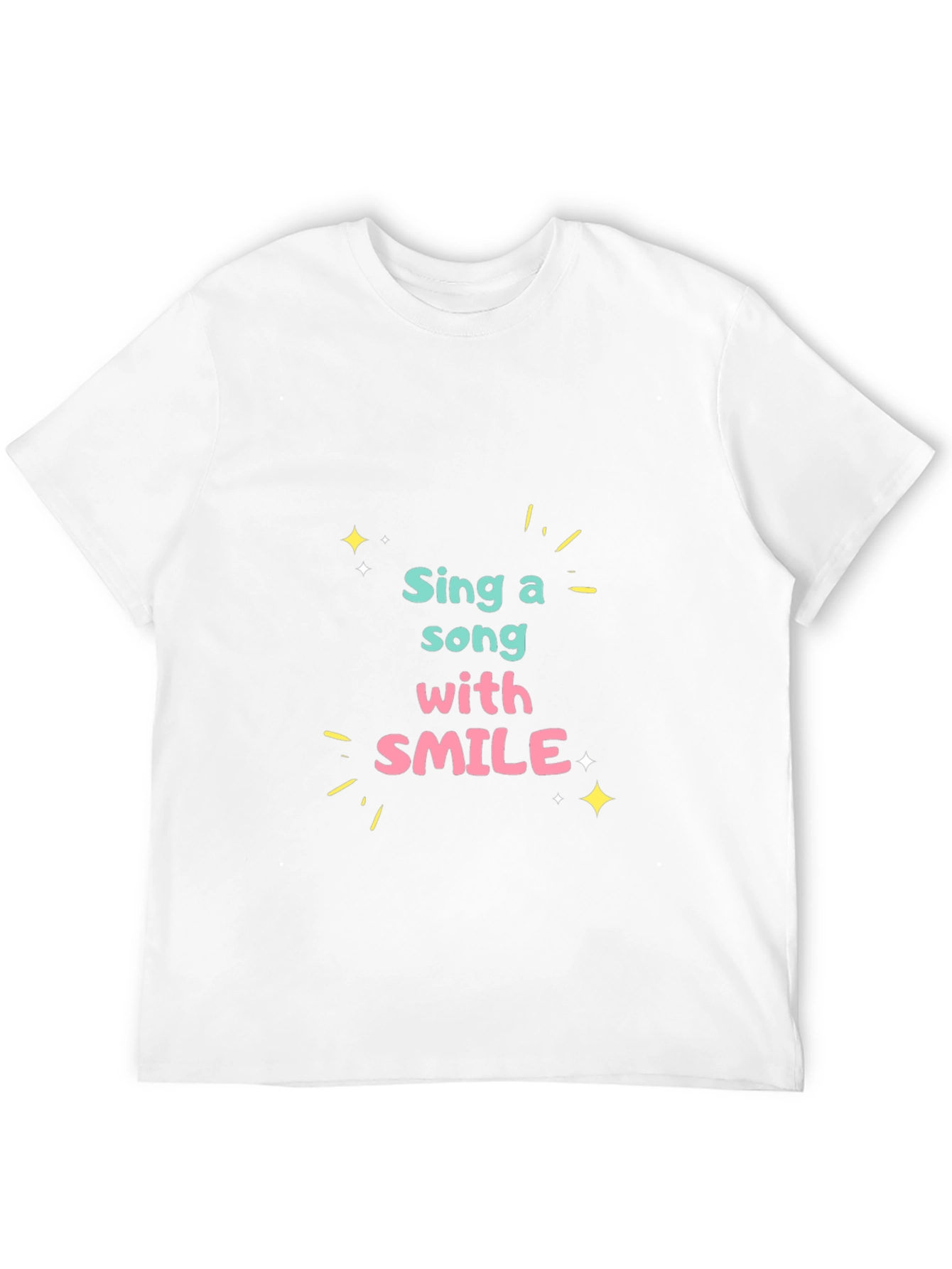 Sing a Song With a Smile Graphic Tee