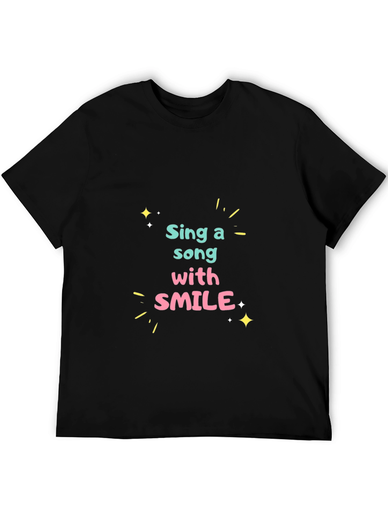 Sing a Song With a Smile Graphic Tee