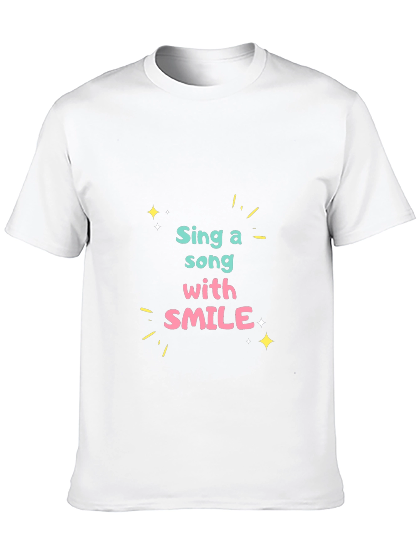 Sing a Song With a Smile Graphic Tee