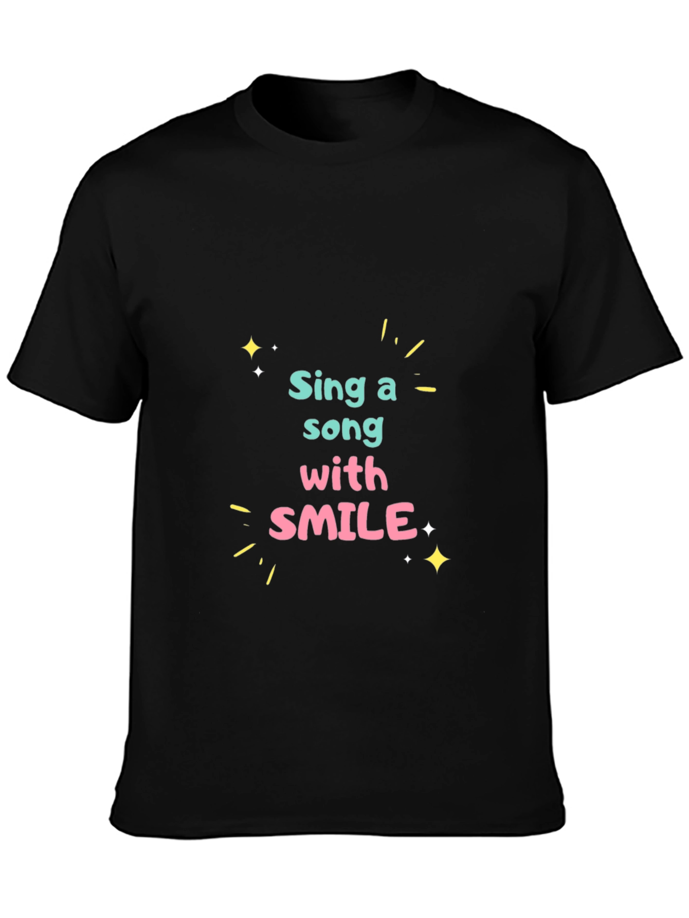 Sing a Song With a Smile Graphic Tee