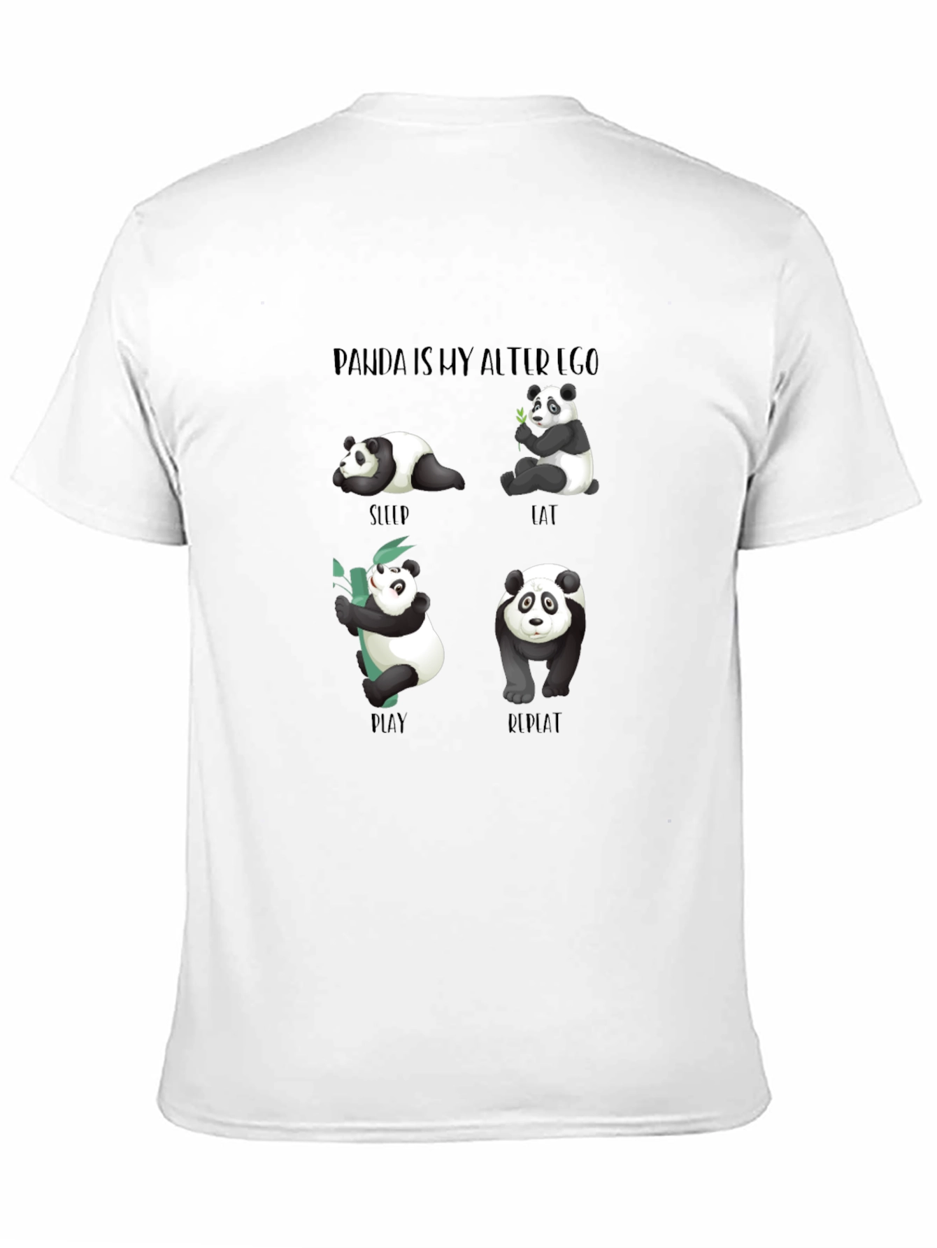 Panda Alter Ego Graphic Tee