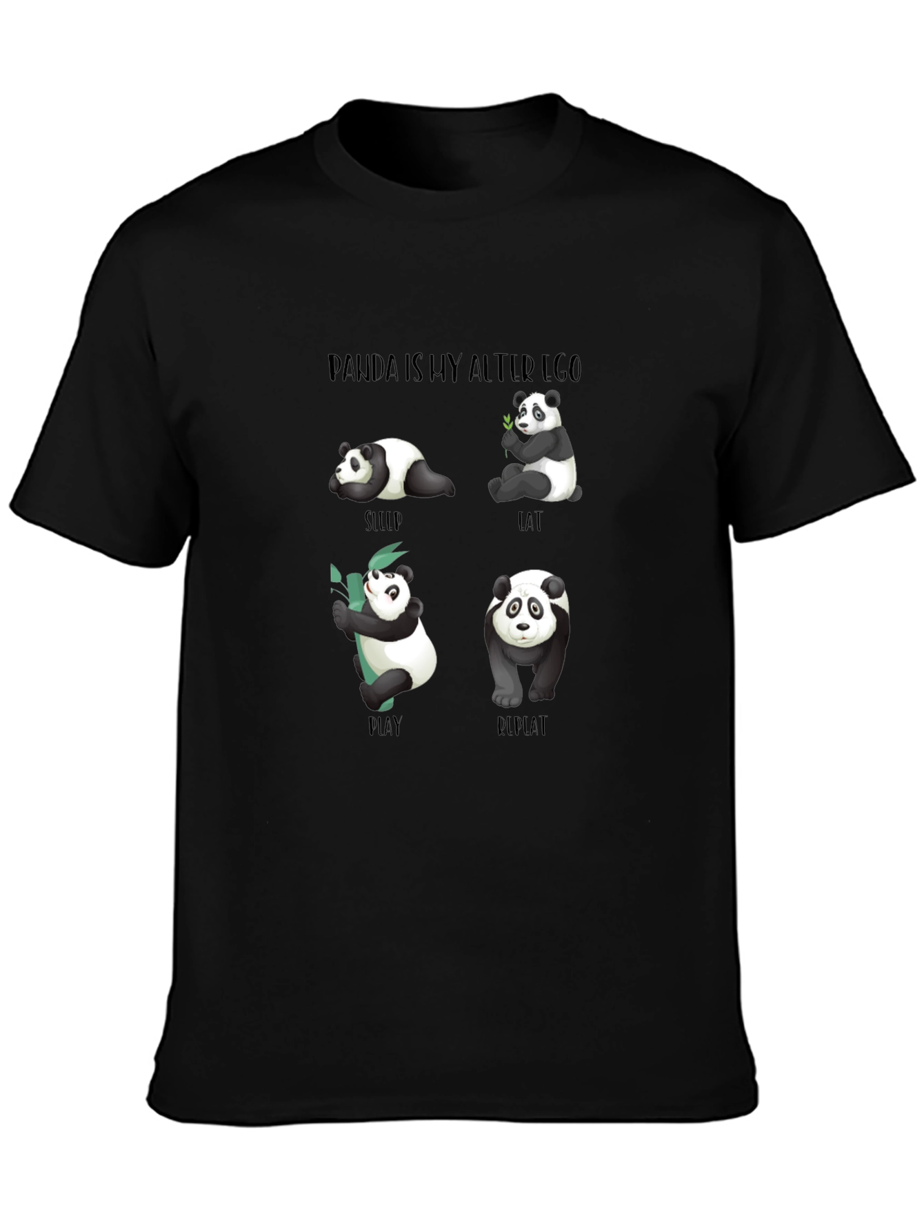Panda Alter Ego Graphic Tee