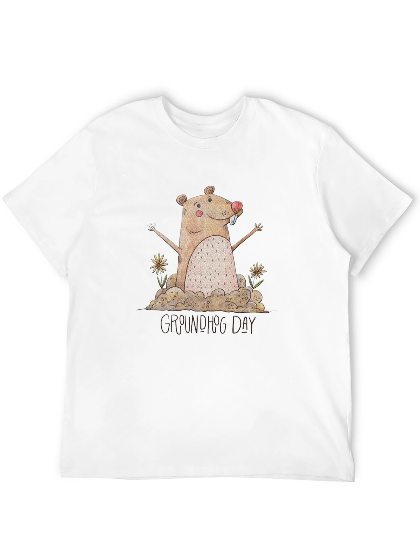 Groundhog Day Graphic Tee - Celebrate in Style!