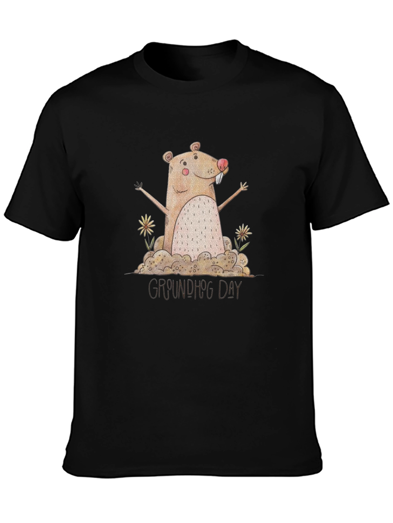 Groundhog Day Graphic Tee - Celebrate in Style!