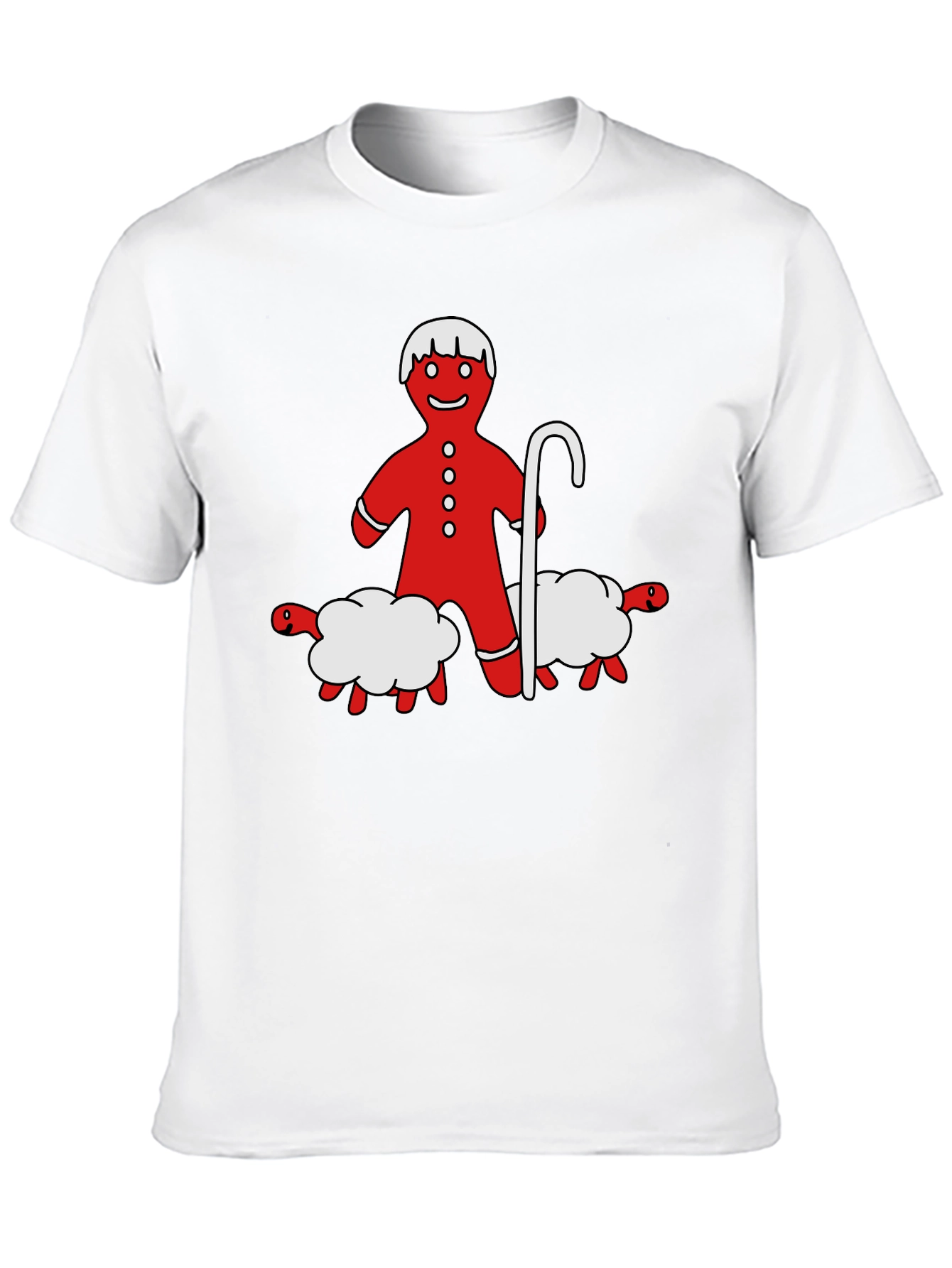 Gingerbread Shepherd T-Shirt - Holiday Funny Tee