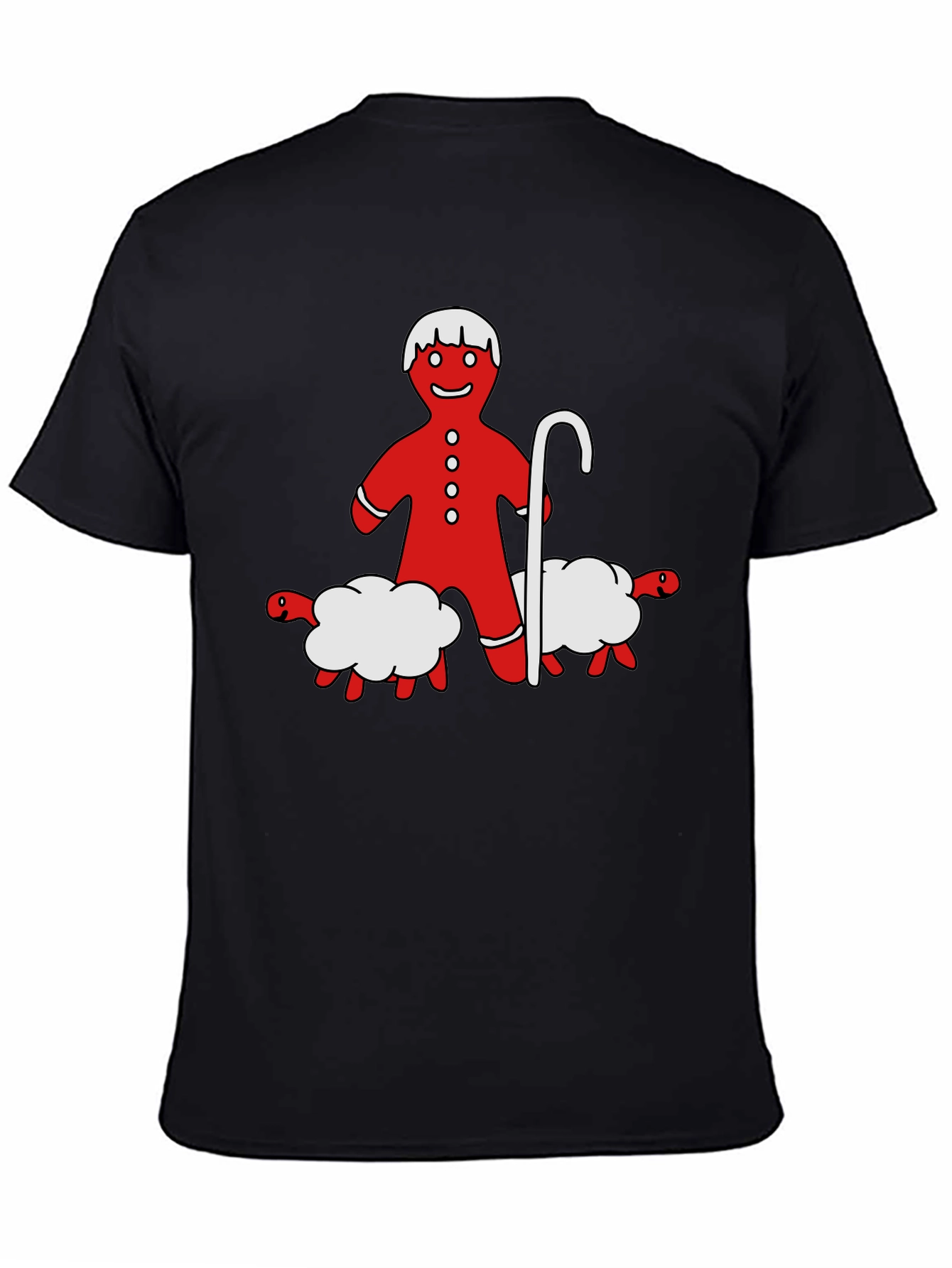 Gingerbread Shepherd T-Shirt - Holiday Funny Tee