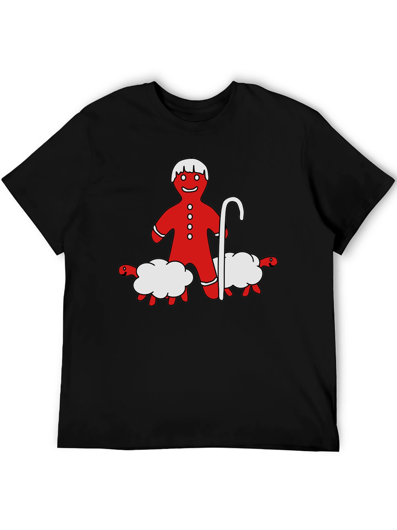 Gingerbread Shepherd T-Shirt - Holiday Funny Tee